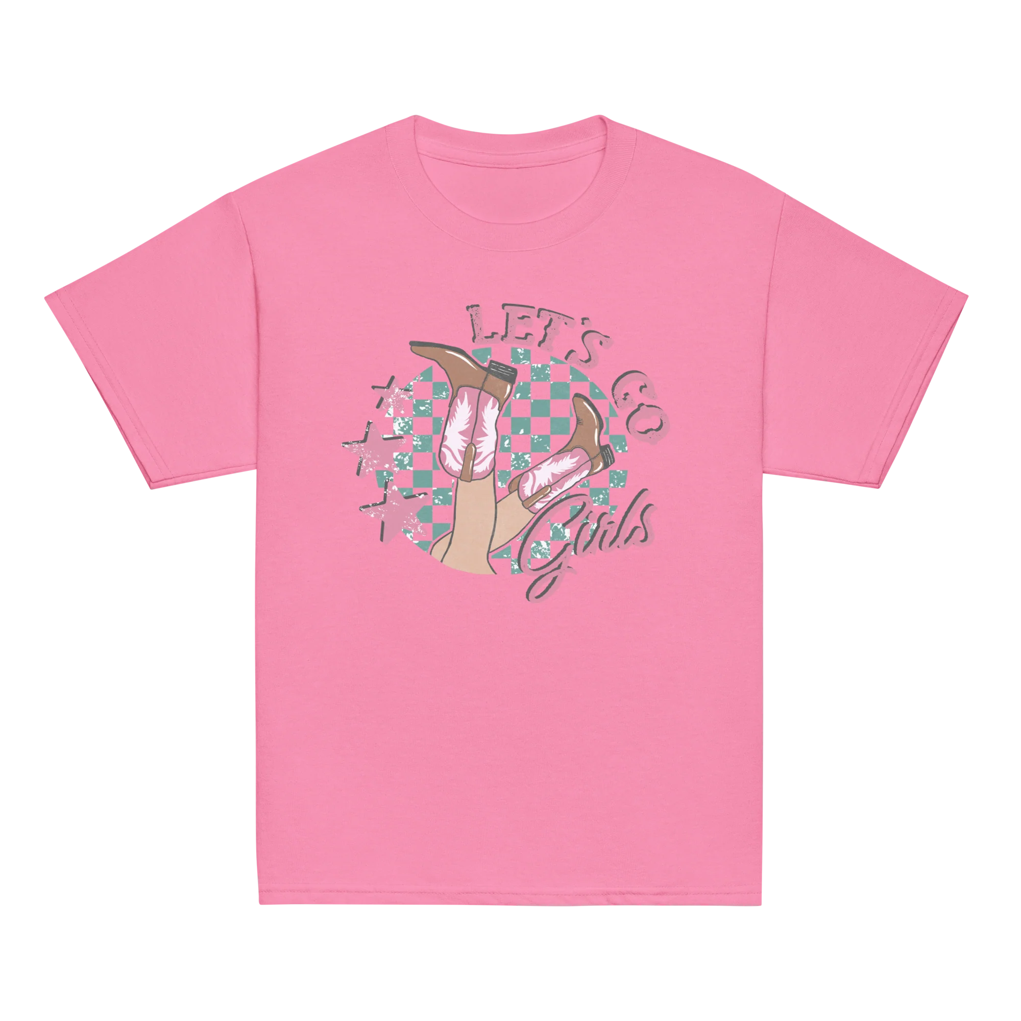 Let's Go Girls Cowgirl Baby Tee - Image 9