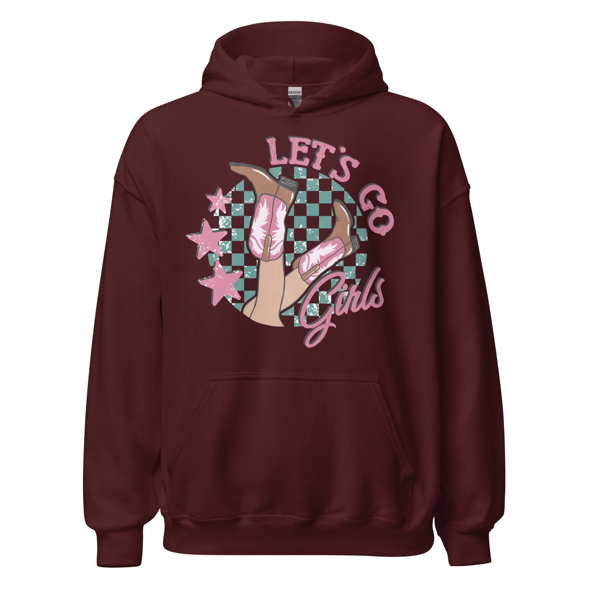 Let's Go Girls Cowgirl Hoodie