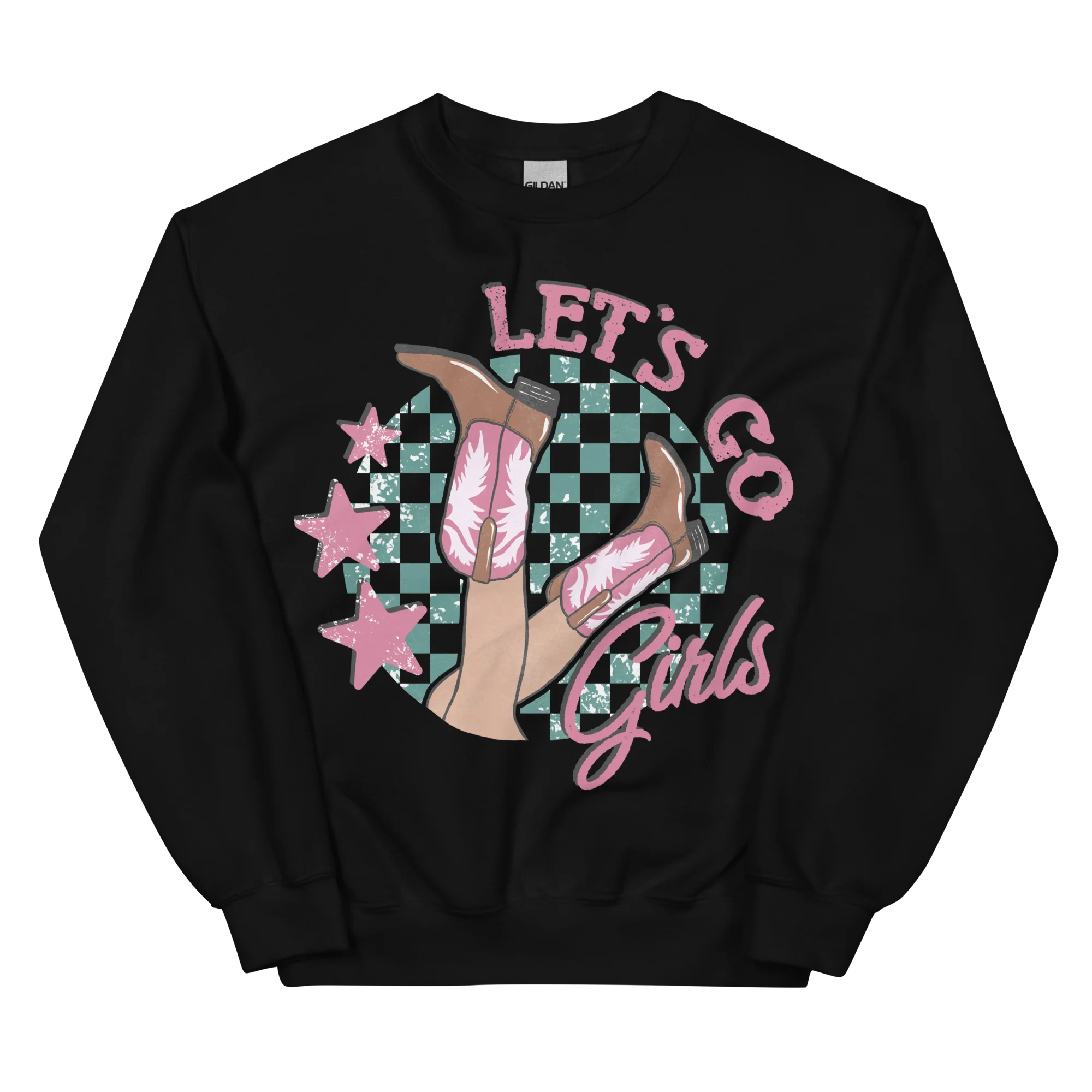 Let's Go Girls Cowgirl Sweatshirt - Image 3