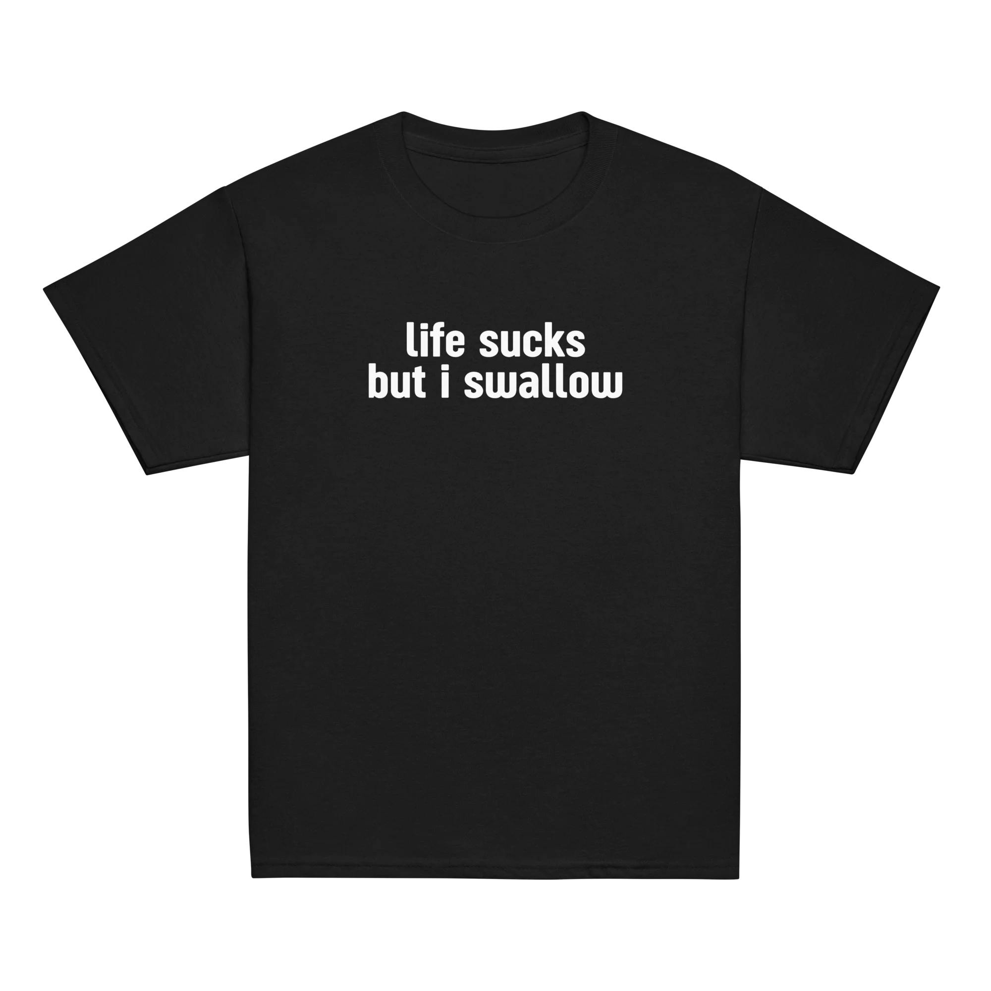 Life Sucks I Swallow Baby Tee - Image 7