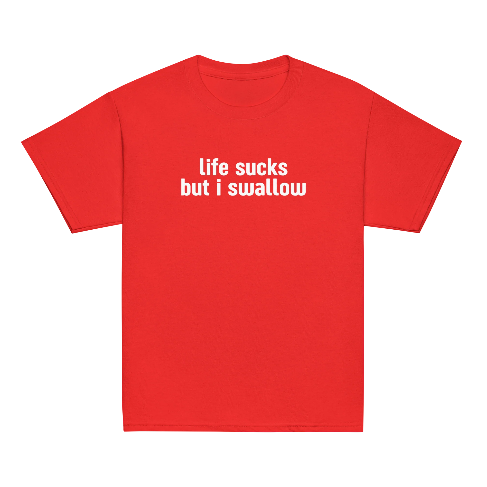 Life Sucks I Swallow Baby Tee - Image 8