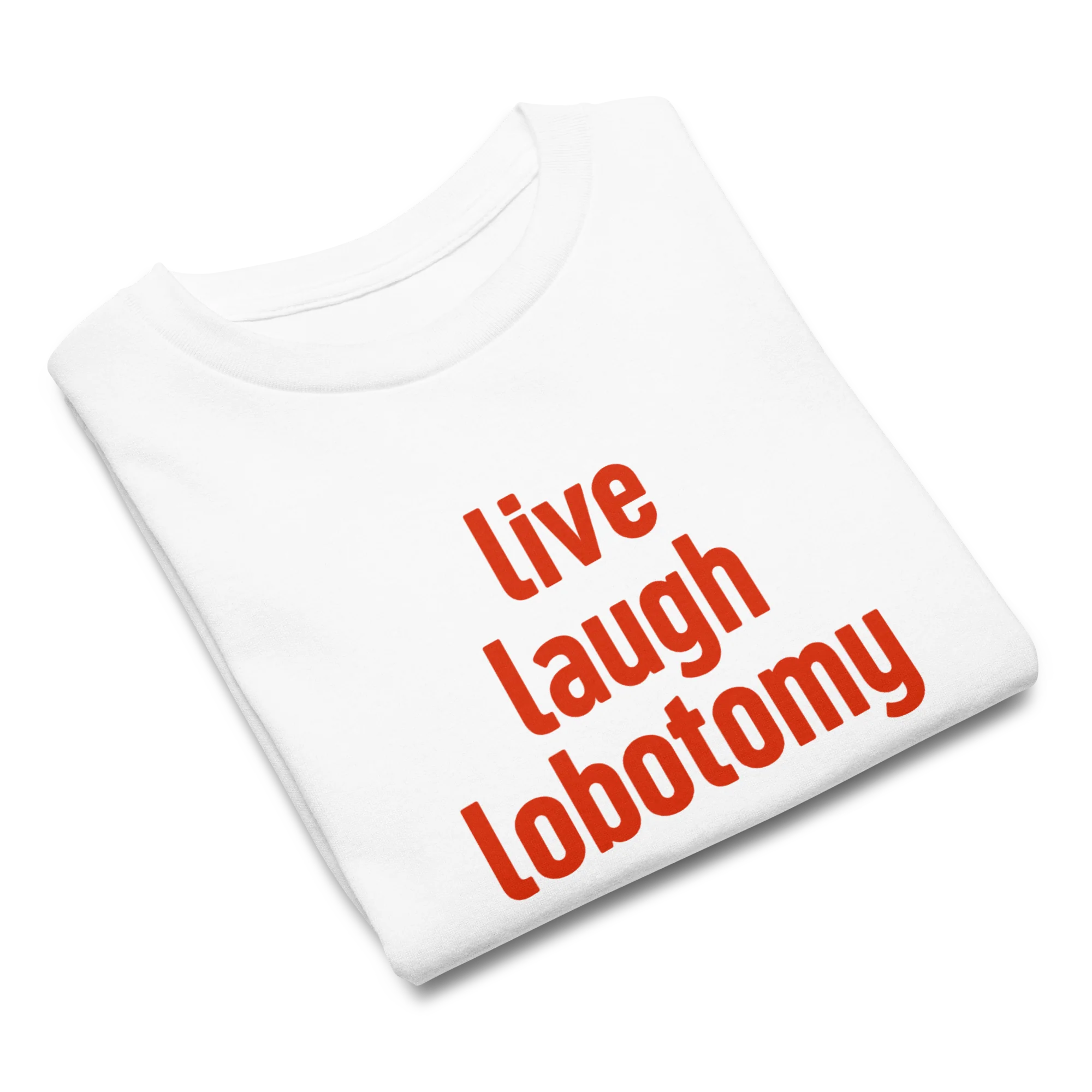 Live Laugh Lobotomy Baby Tee - Image 3