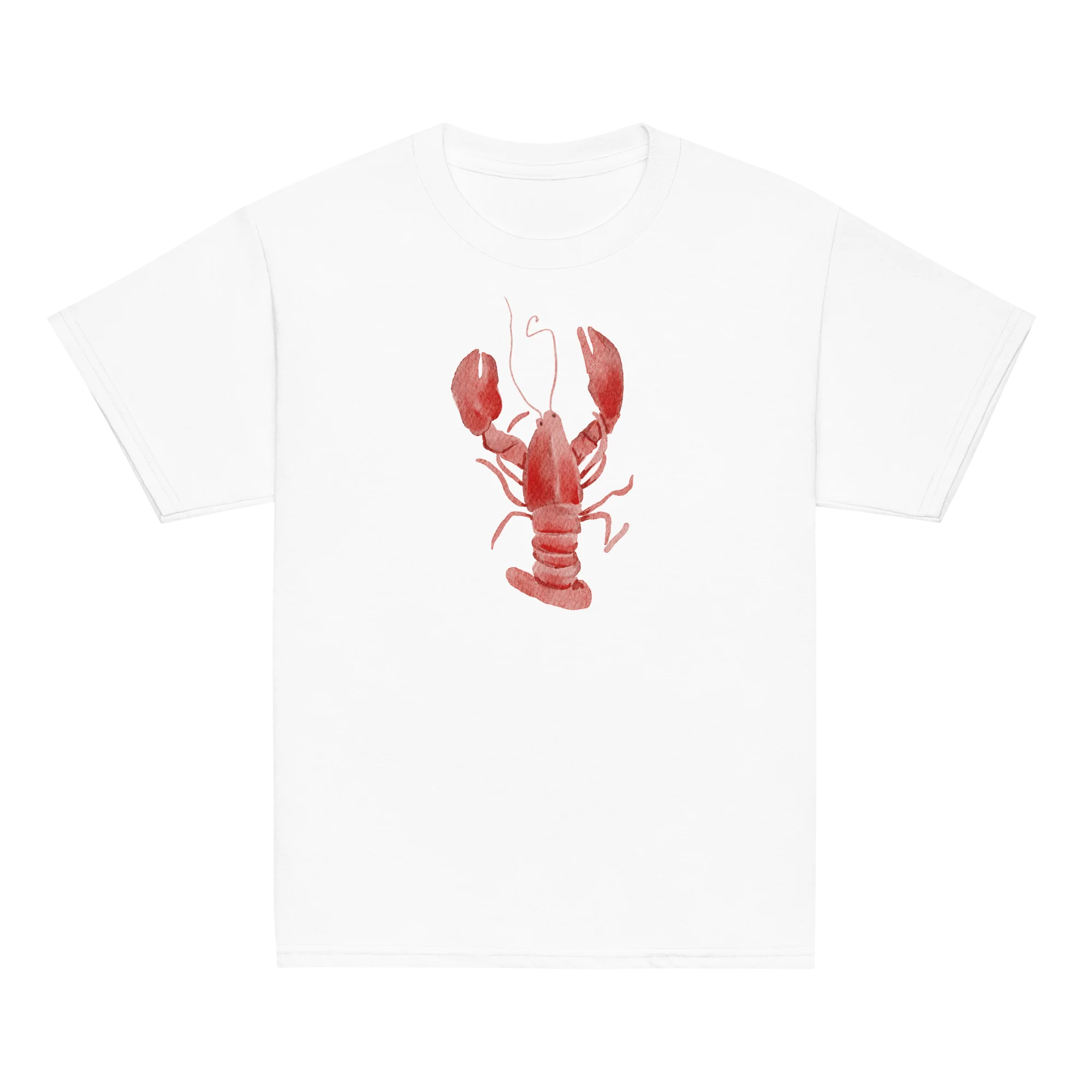 Lobster Watercolor Baby Tee - Image 3