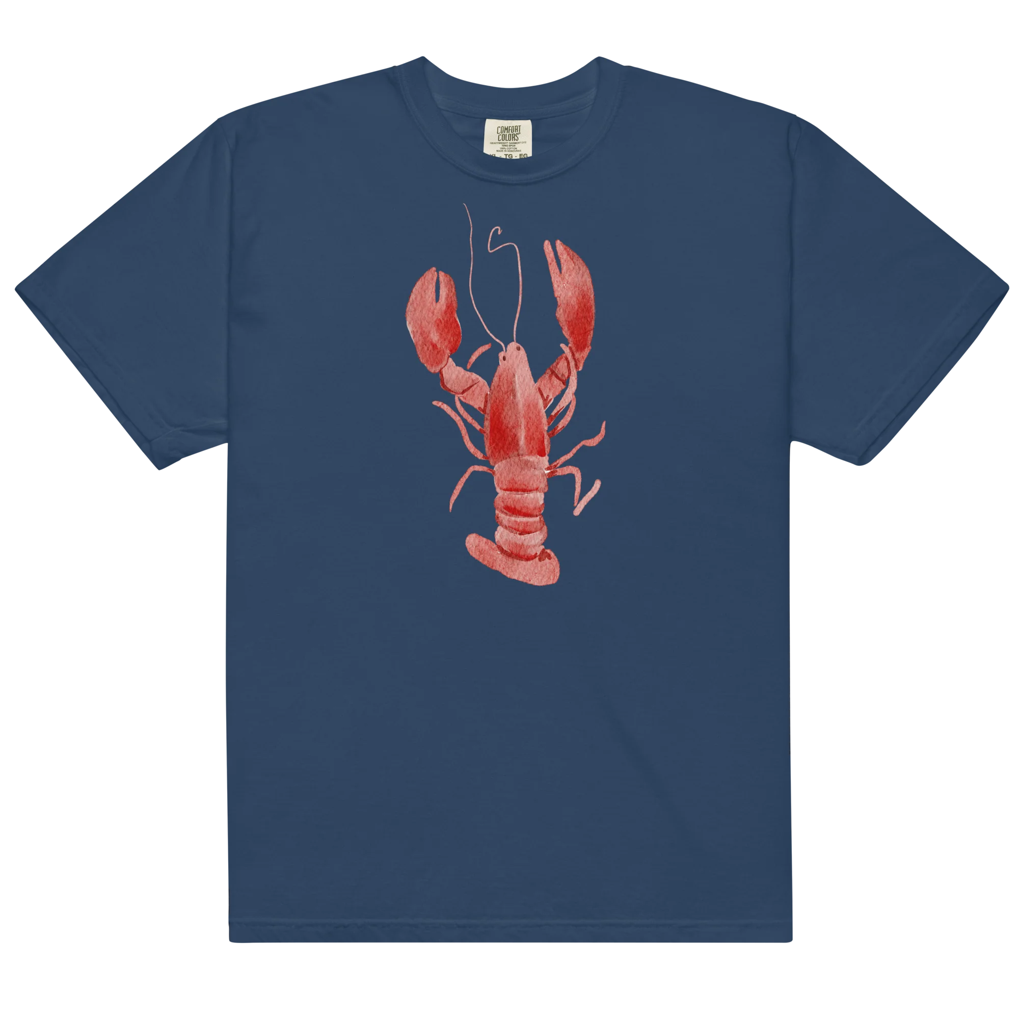 Lobster Watercolor Classic T-Shirt - Image 6