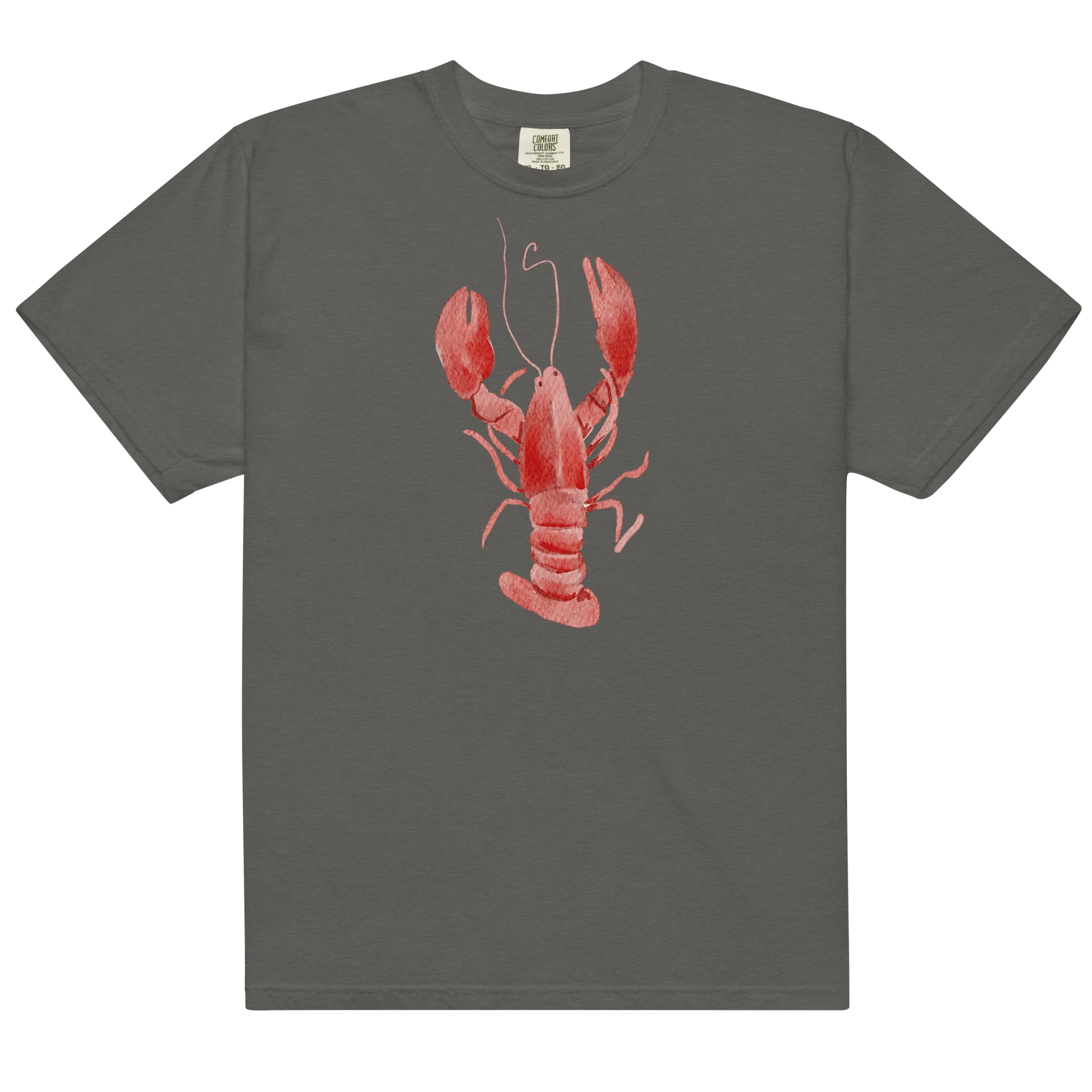 Lobster Watercolor Classic T-Shirt - Image 8