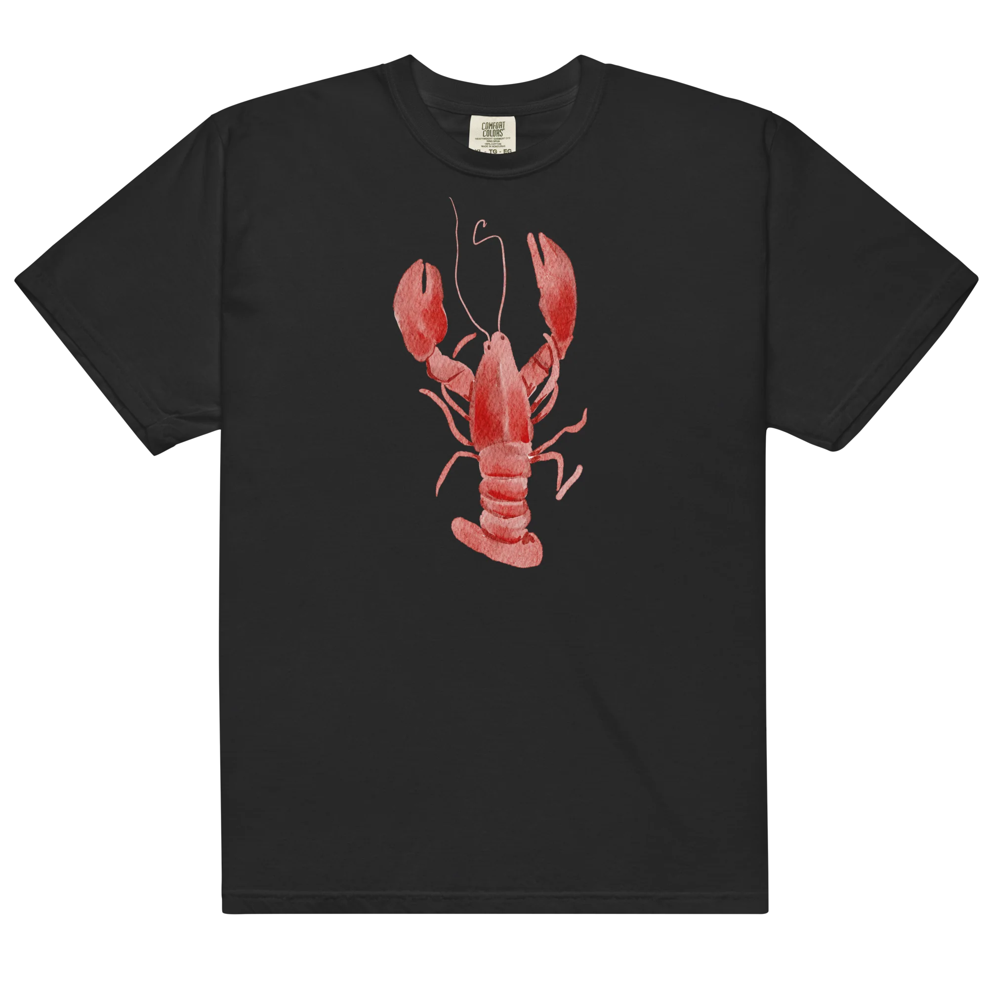 Lobster Watercolor Classic T-Shirt - Image 9