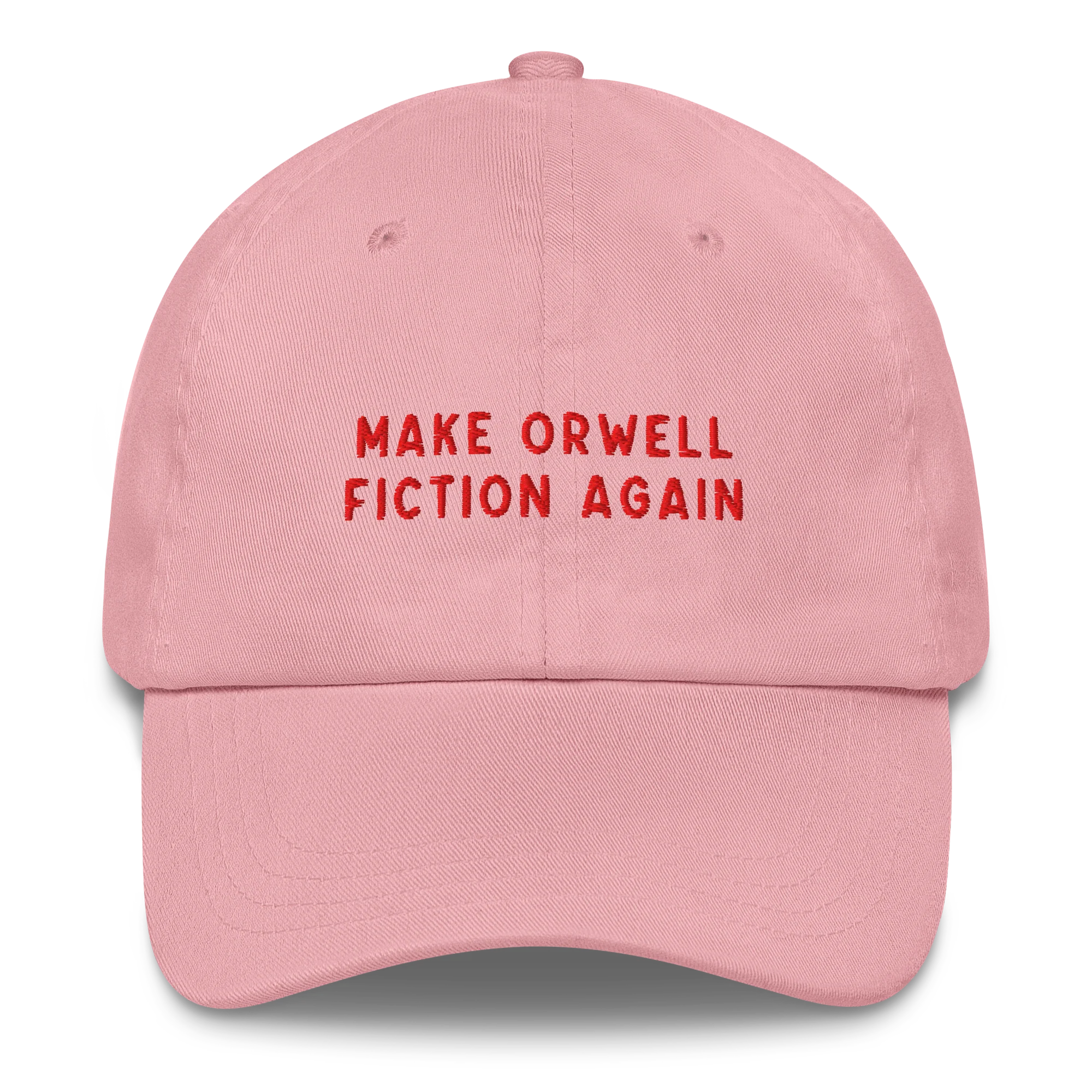 Make Orwell Fiction Again Embroidered Cap - Image 4