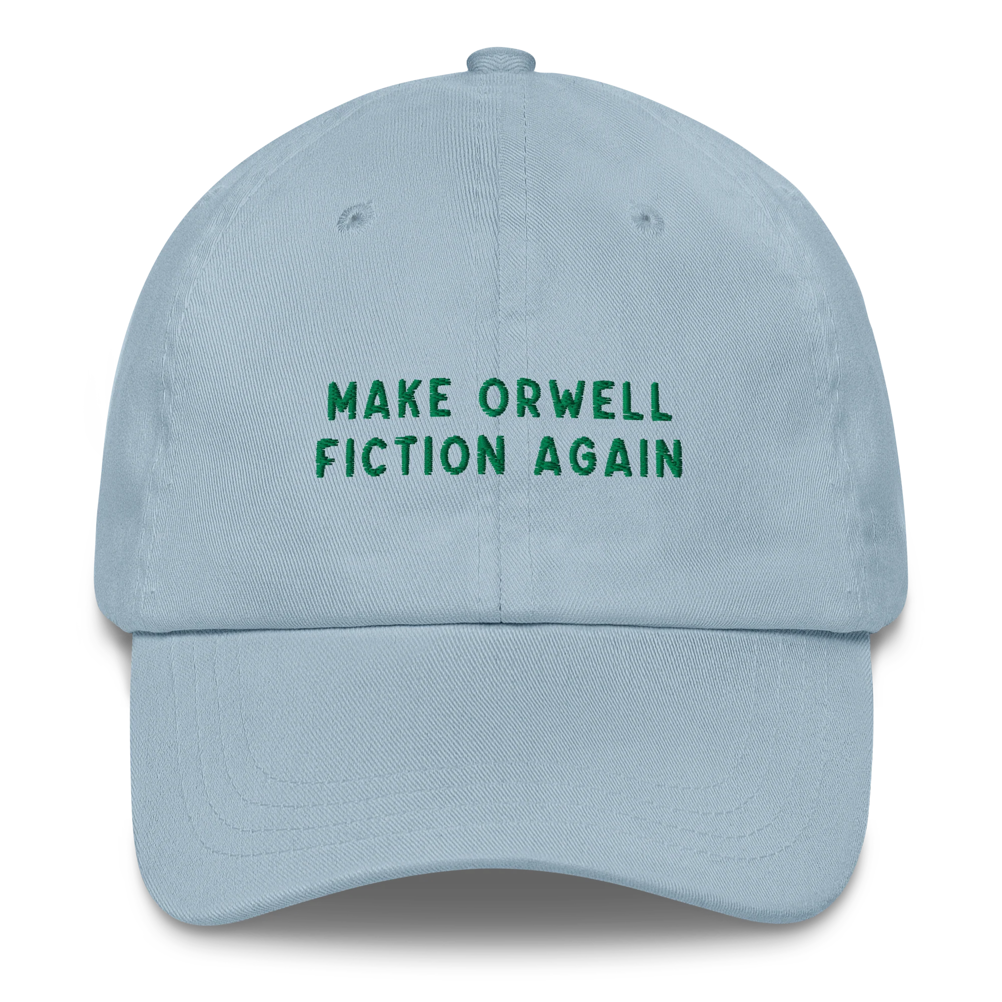 Make Orwell Fiction Again Embroidered Cap - Image 6