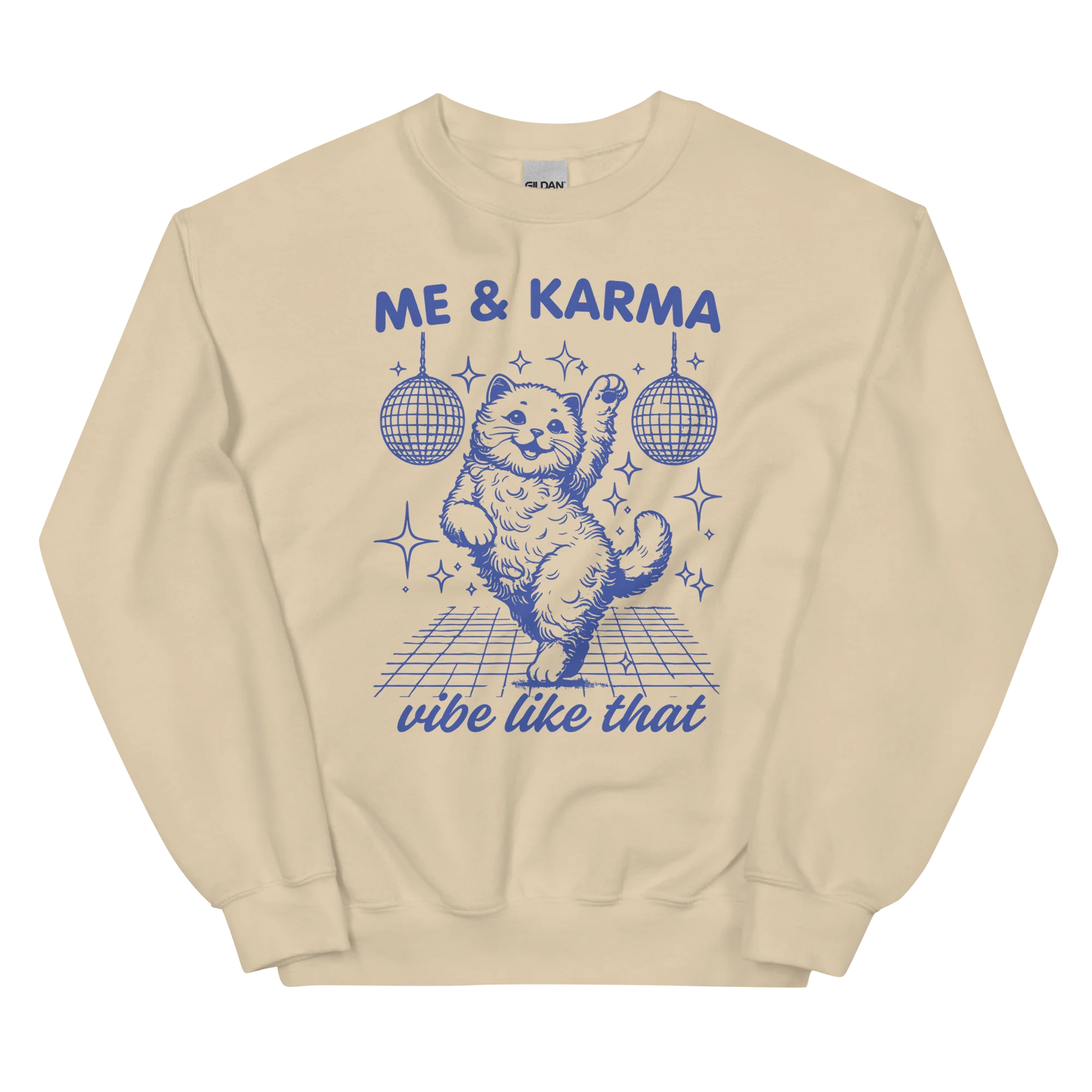 Me & Karma Vibe Like That Cat Sweatshirt - Image 5