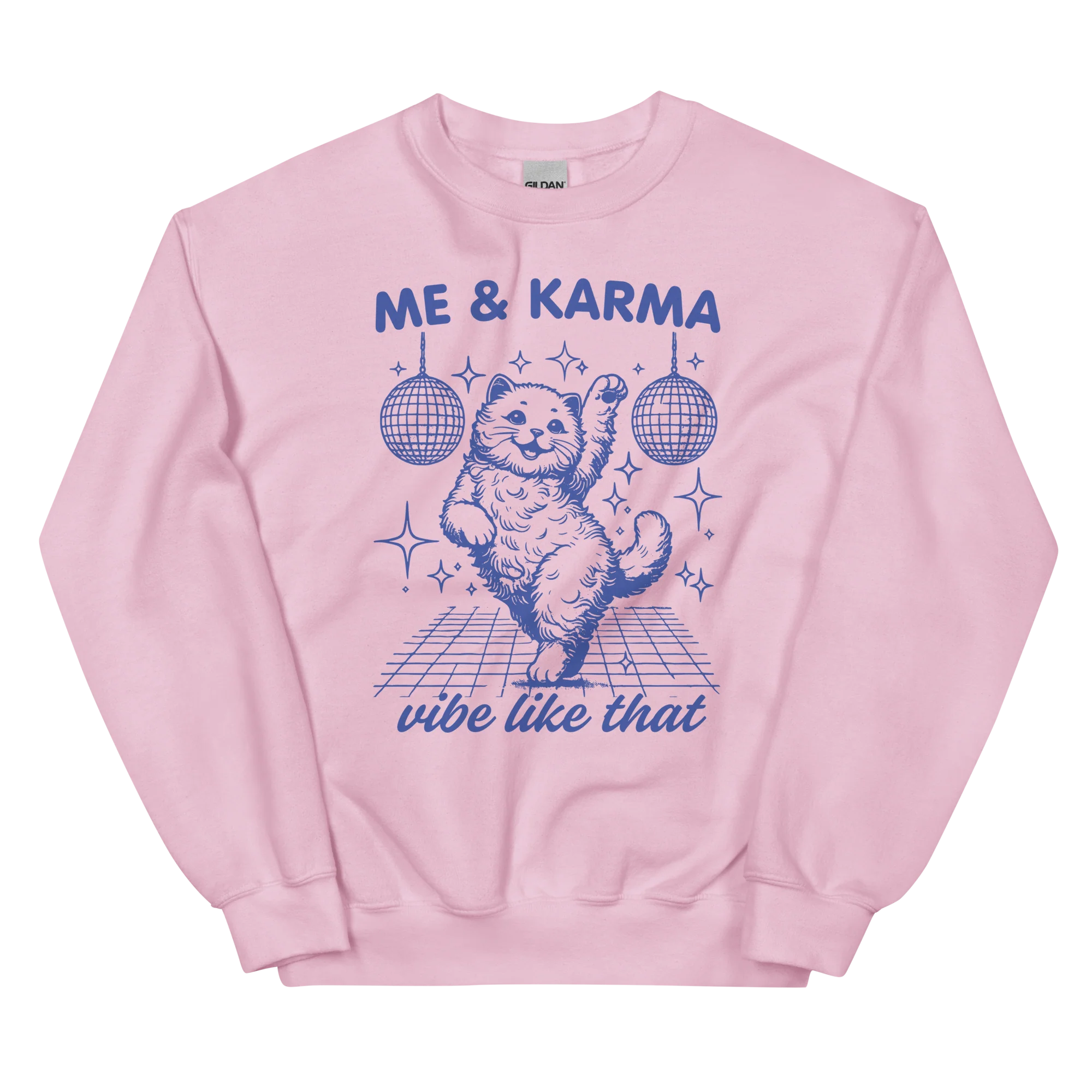 Me & Karma Vibe Like That Cat Sweatshirt - Image 6