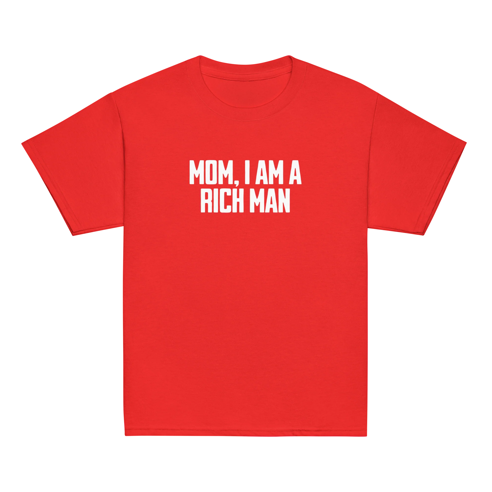 Mom, I Am A Rich Man Feminist Baby Tee - Image 9