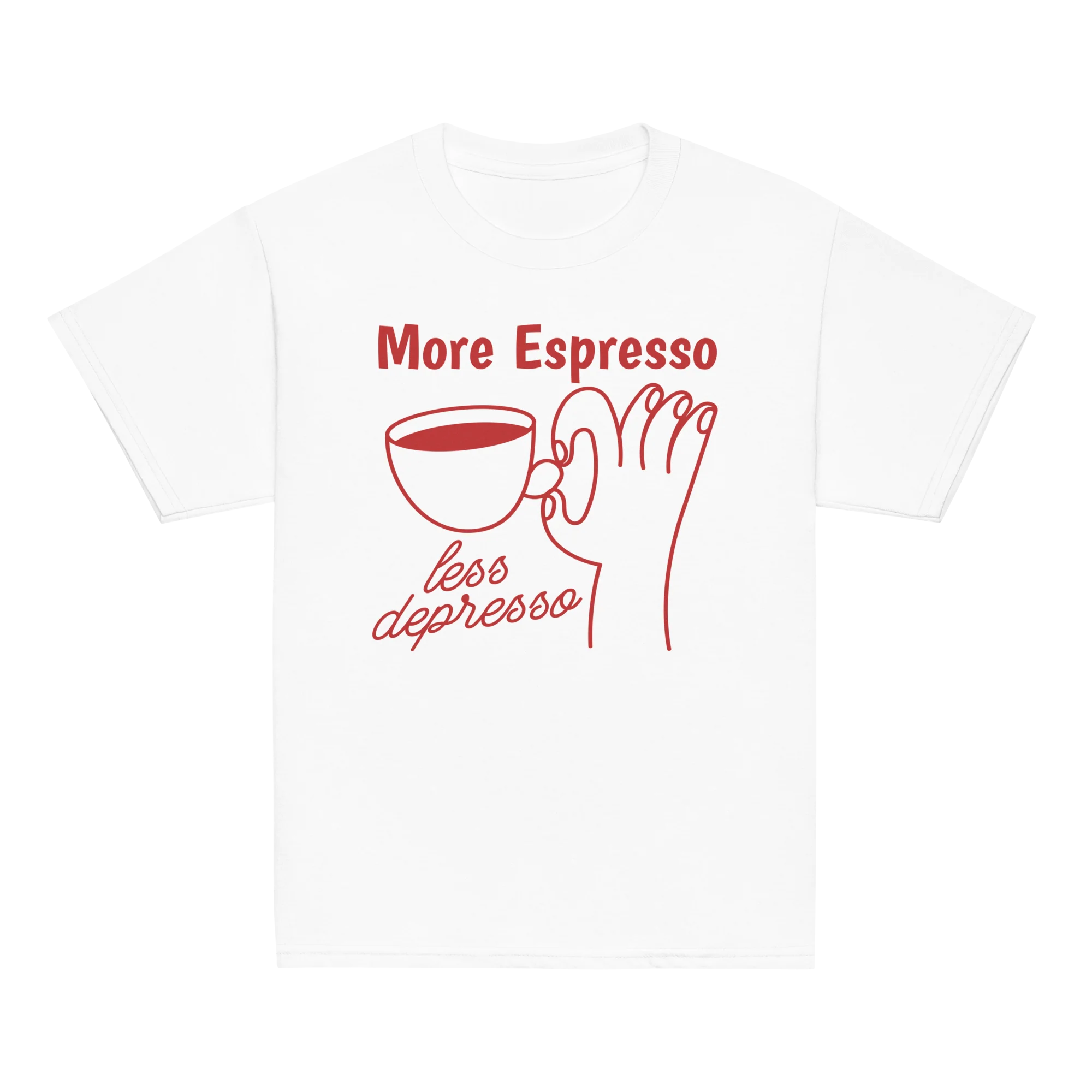 More Espresso Less Depresso Baby Tee