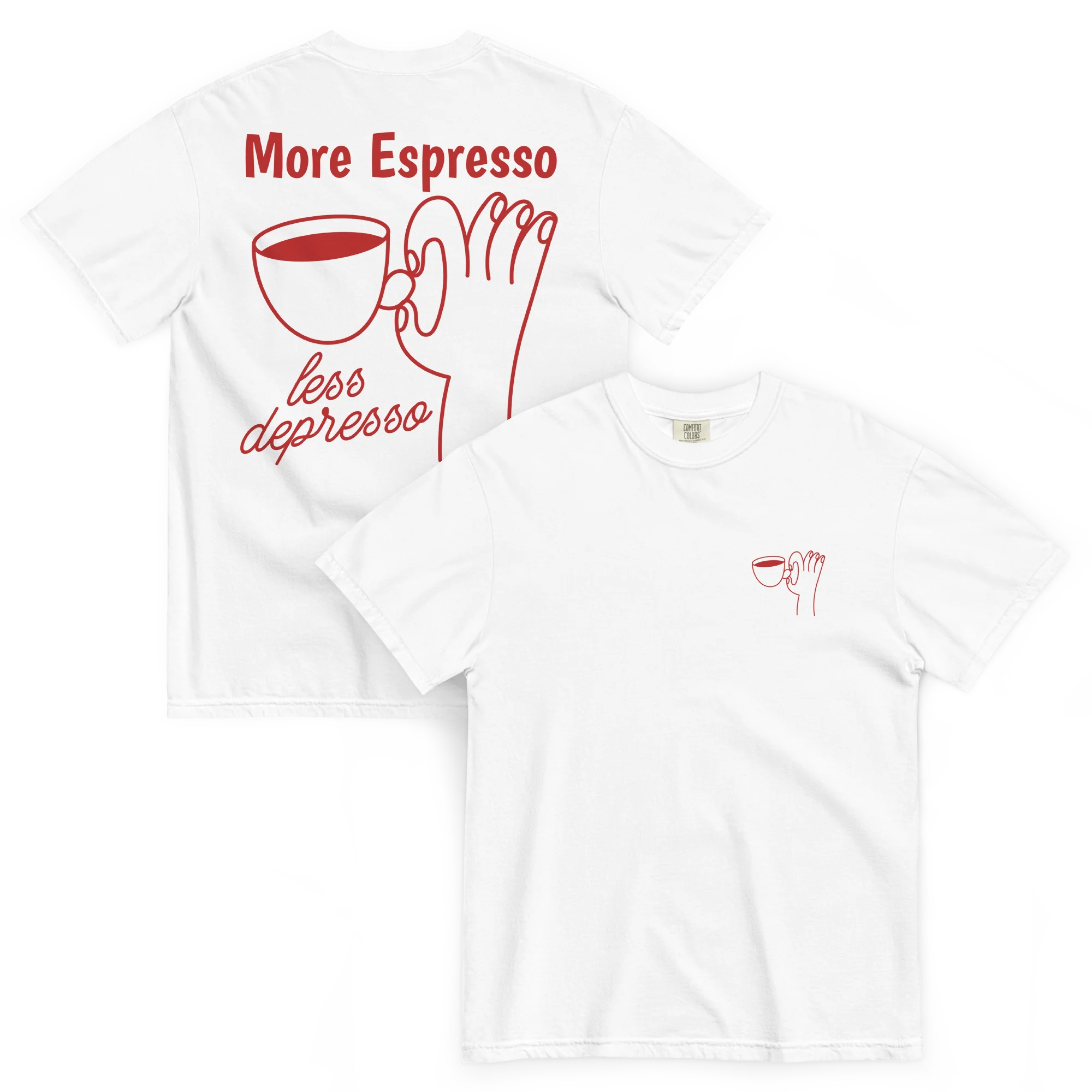 More Espresso Less Depresso Classic T-Shirt