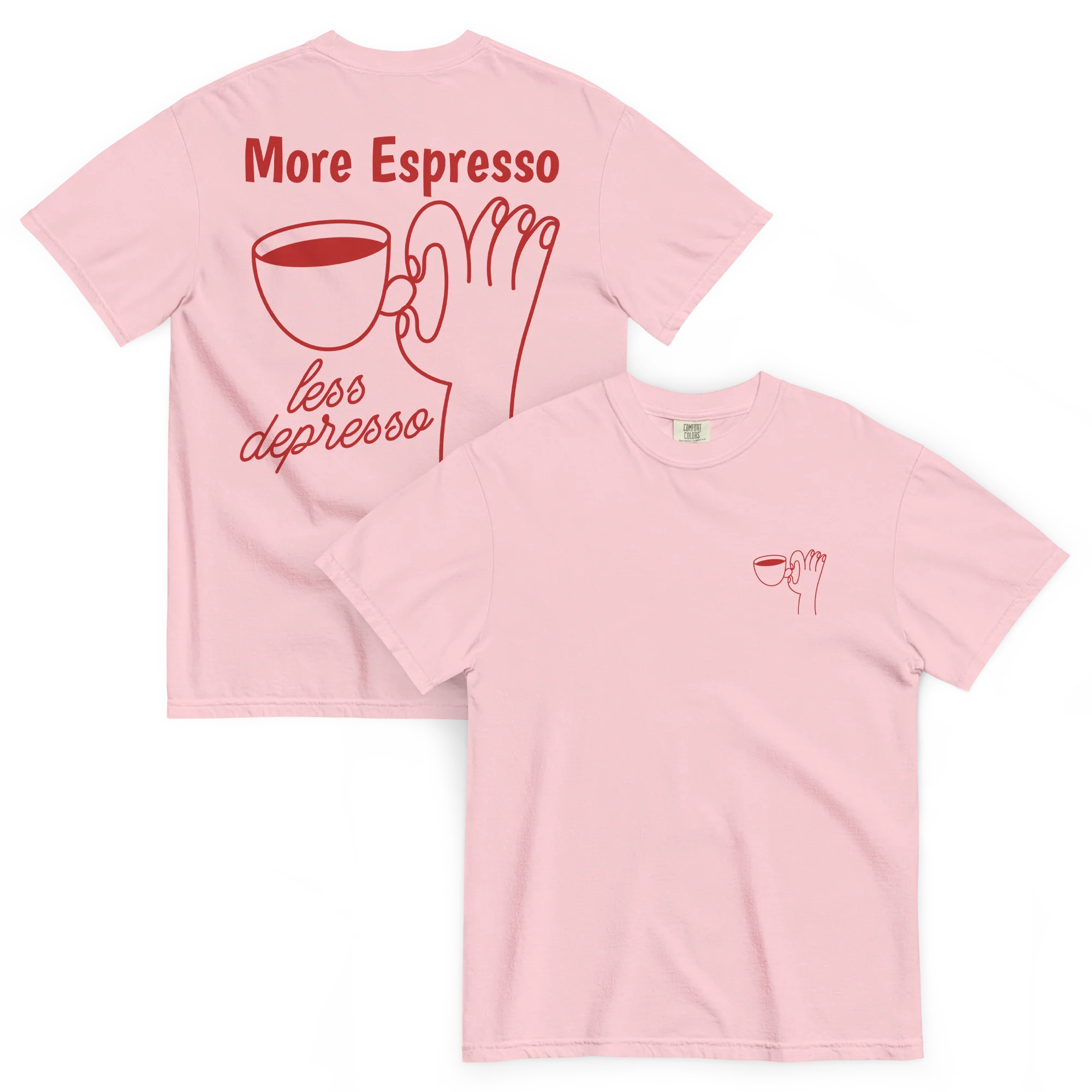 More Espresso Less Depresso Classic T-Shirt - Image 10