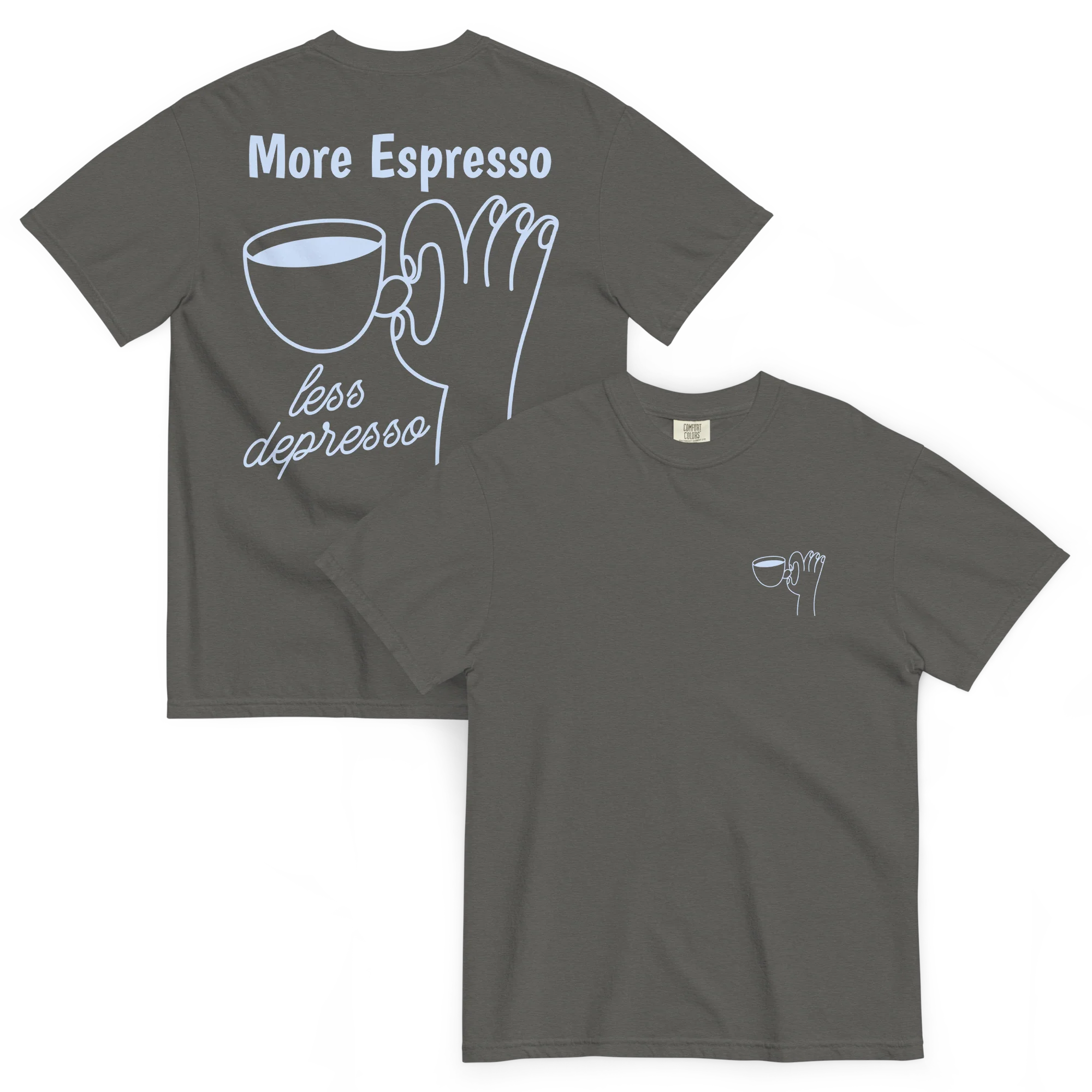 More Espresso Less Depresso Classic T-Shirt - Image 13