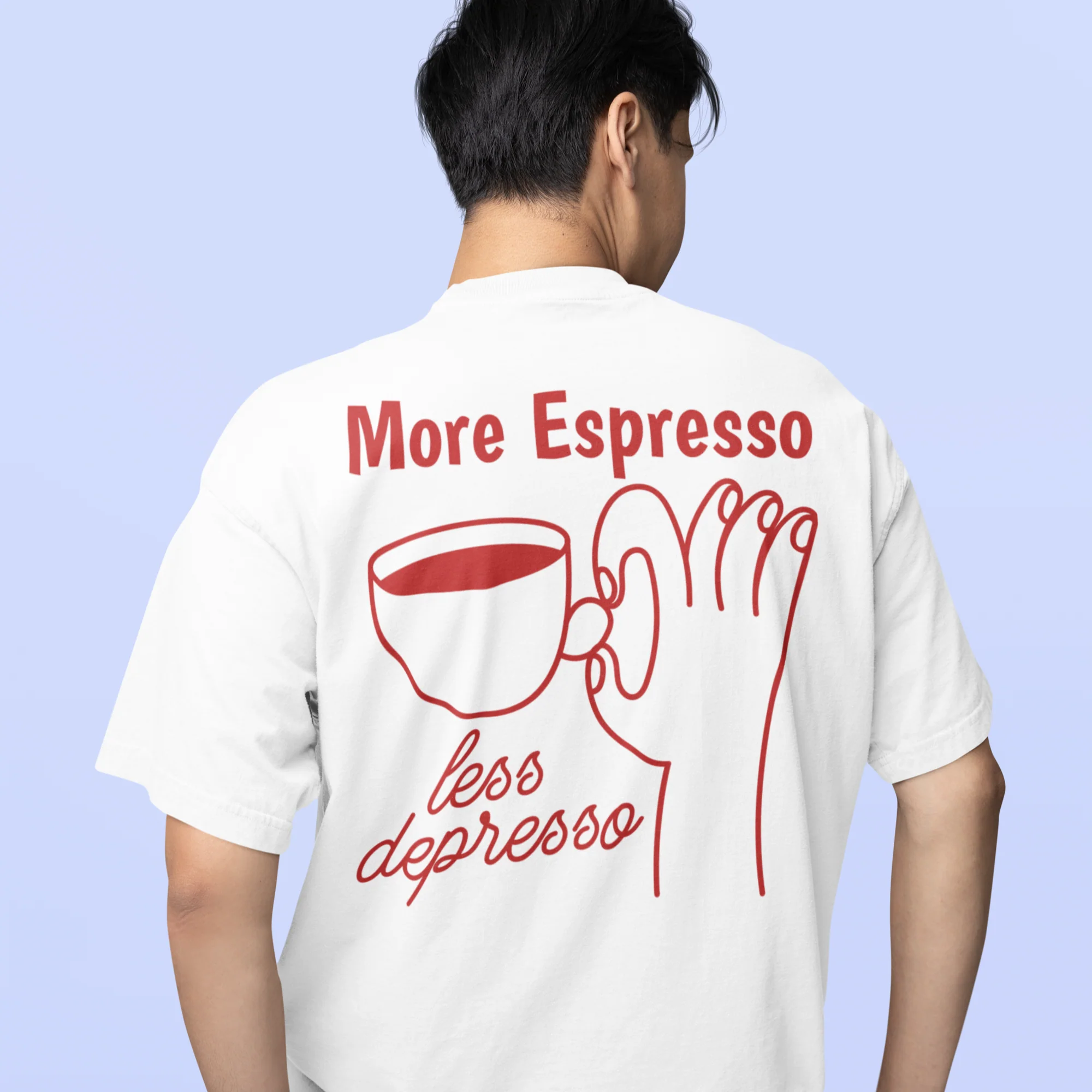 More Espresso Less Depresso Classic T-Shirt - Image 2