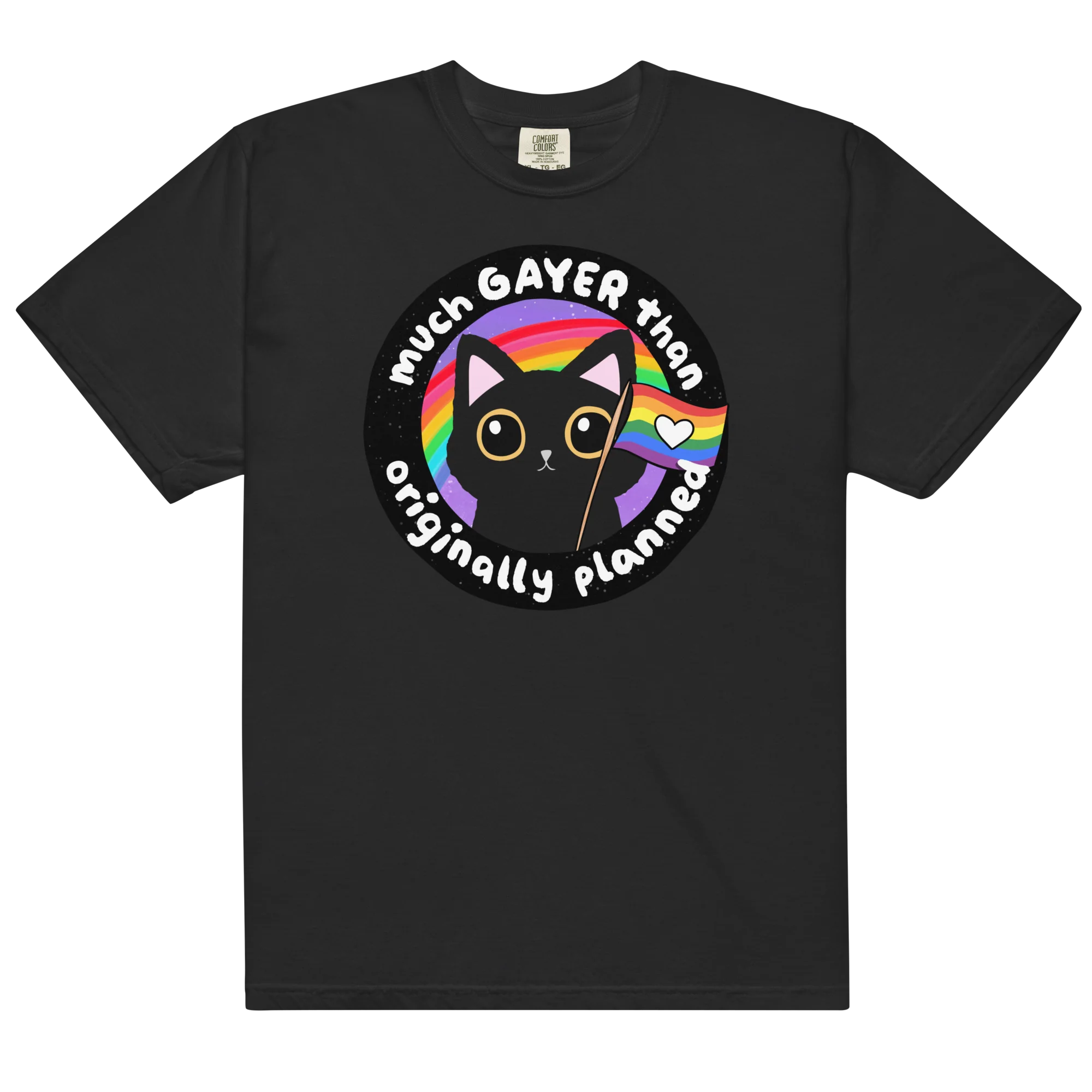 Much Gayer Than Planned Pride Classic T-Shirt - Image 6