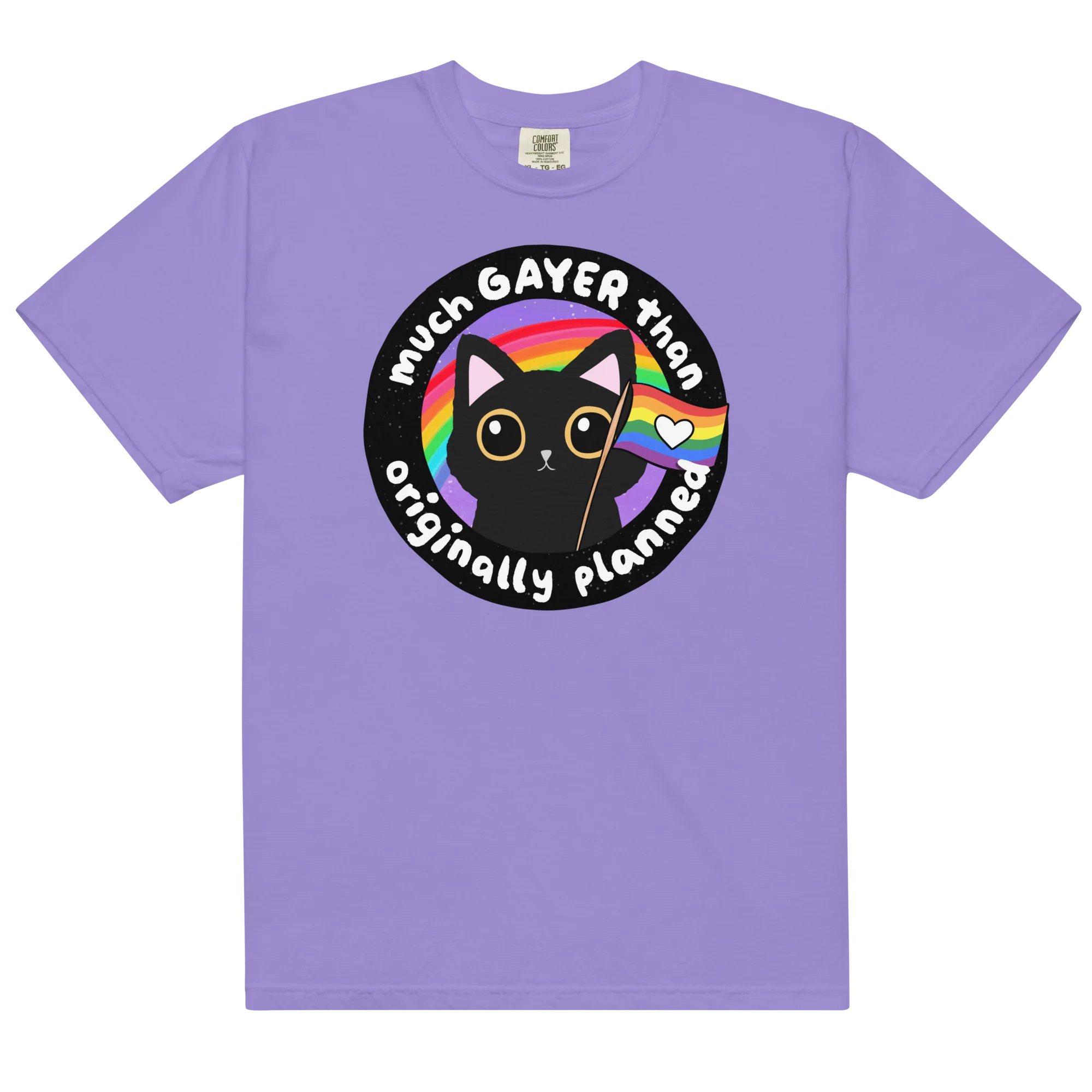 Much Gayer Than Planned Pride Classic T-Shirt - Image 9