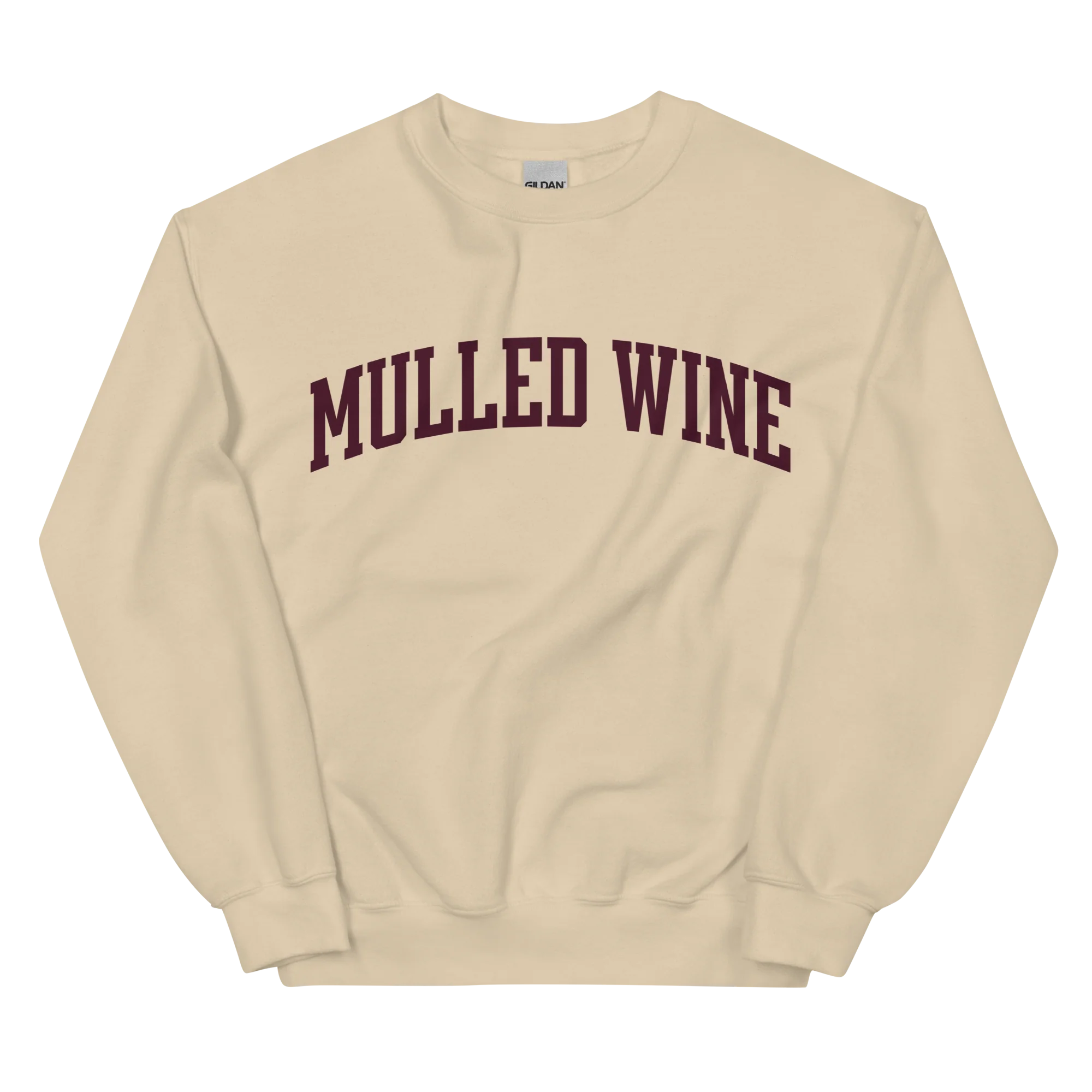 Mulled Wine Christmas Varsity Sweatshirt