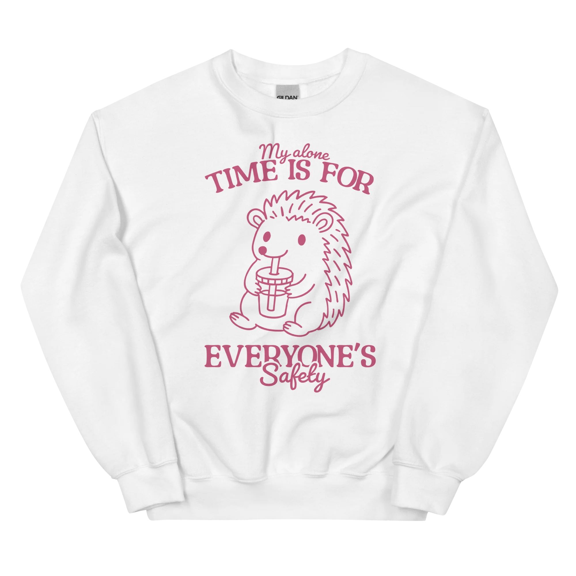 My Alone Time Everyone's Safety Sweatshirt - Image 3