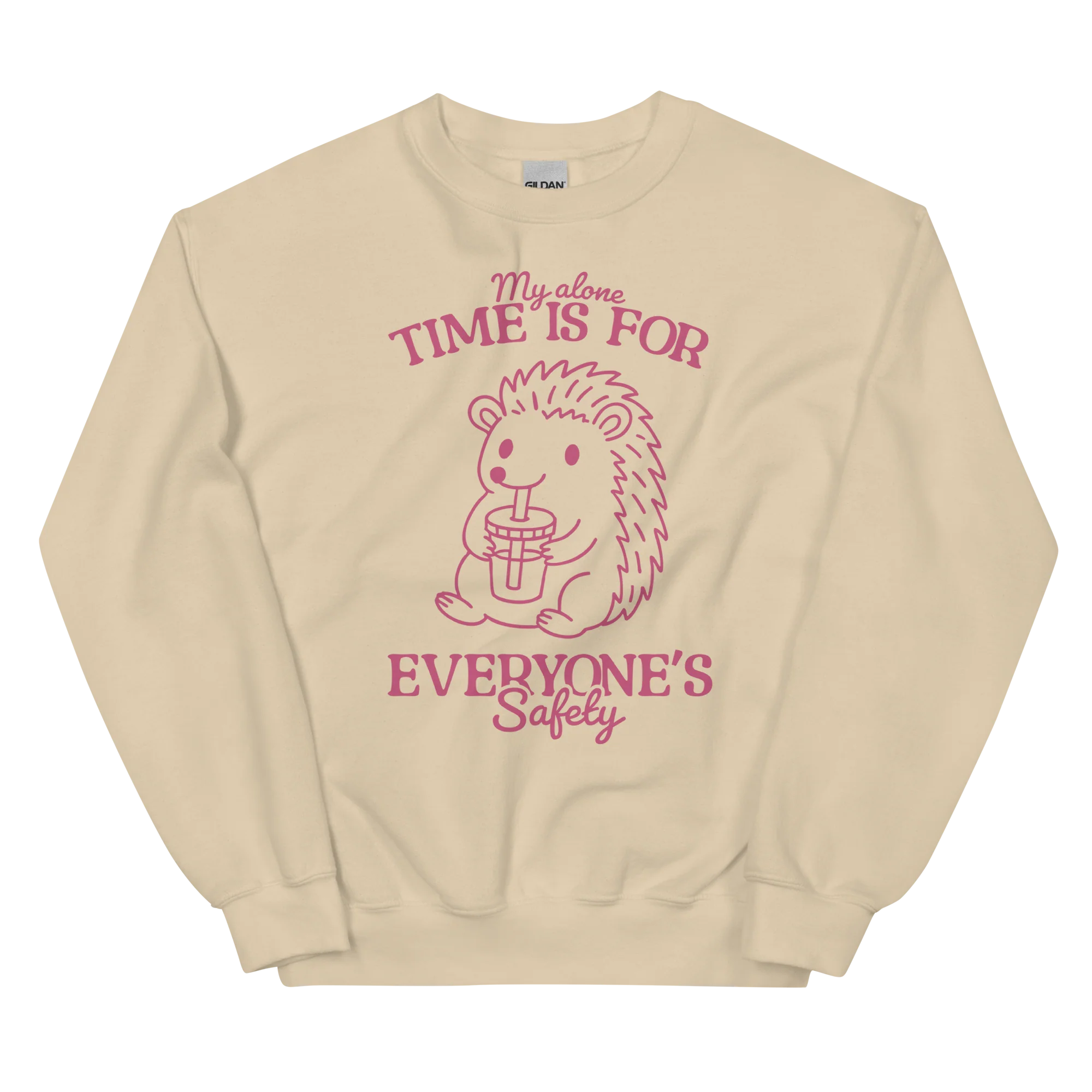 My Alone Time Everyone's Safety Sweatshirt - Image 4