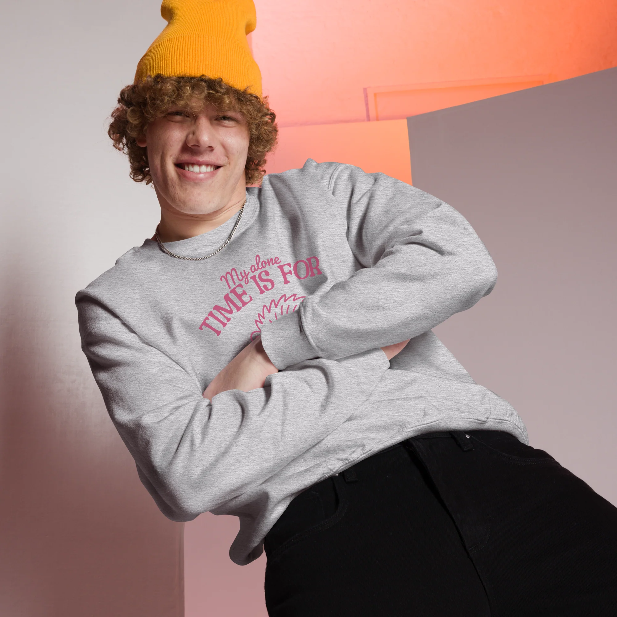 My Alone Time Everyone's Safety Sweatshirt - Image 7