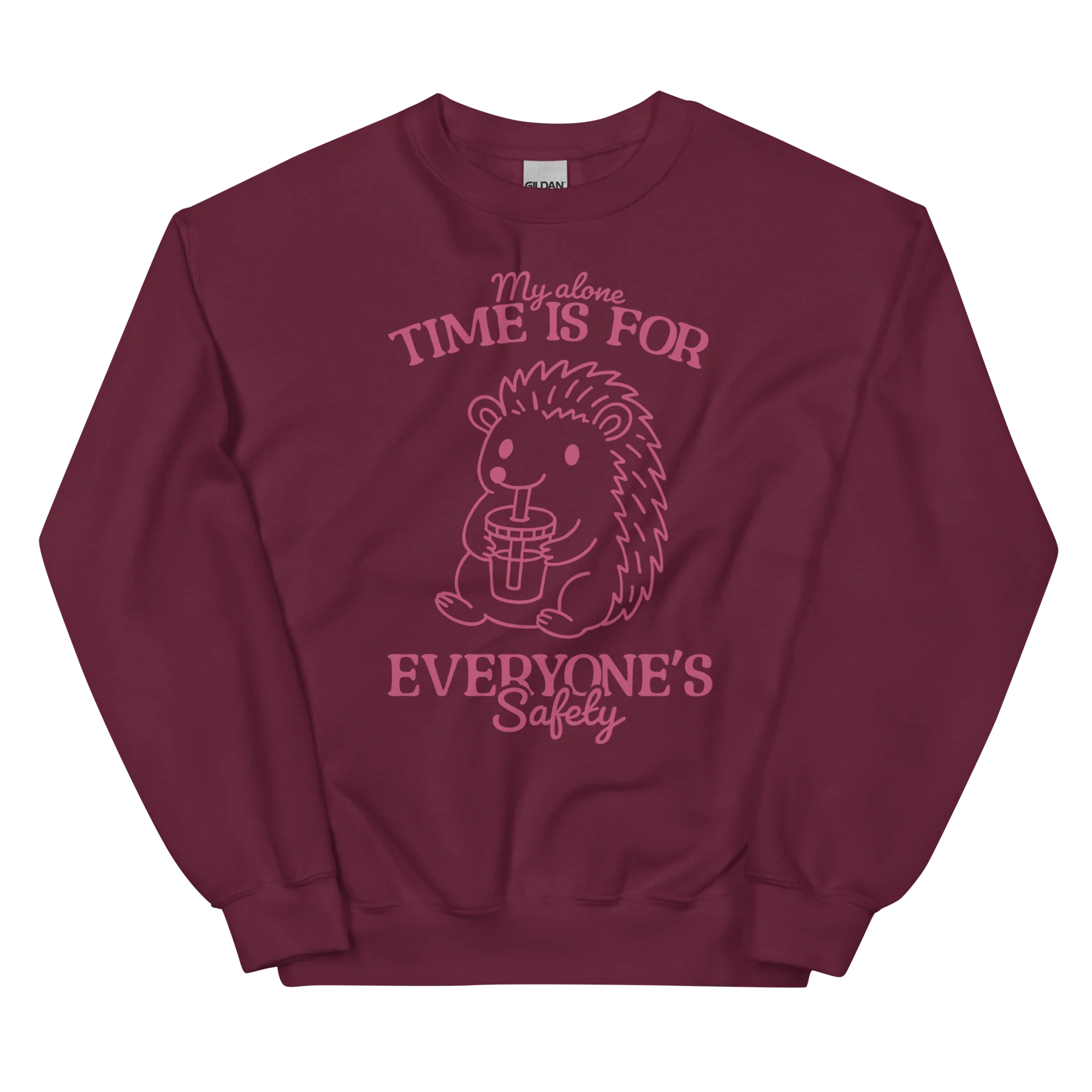 My Alone Time Everyone's Safety Sweatshirt - Image 9
