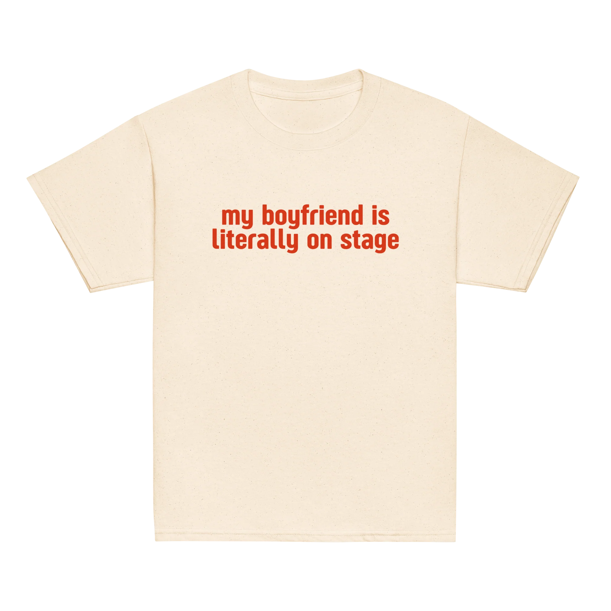 My Boyfriend is Literally on Stage Baby Tee - Image 6