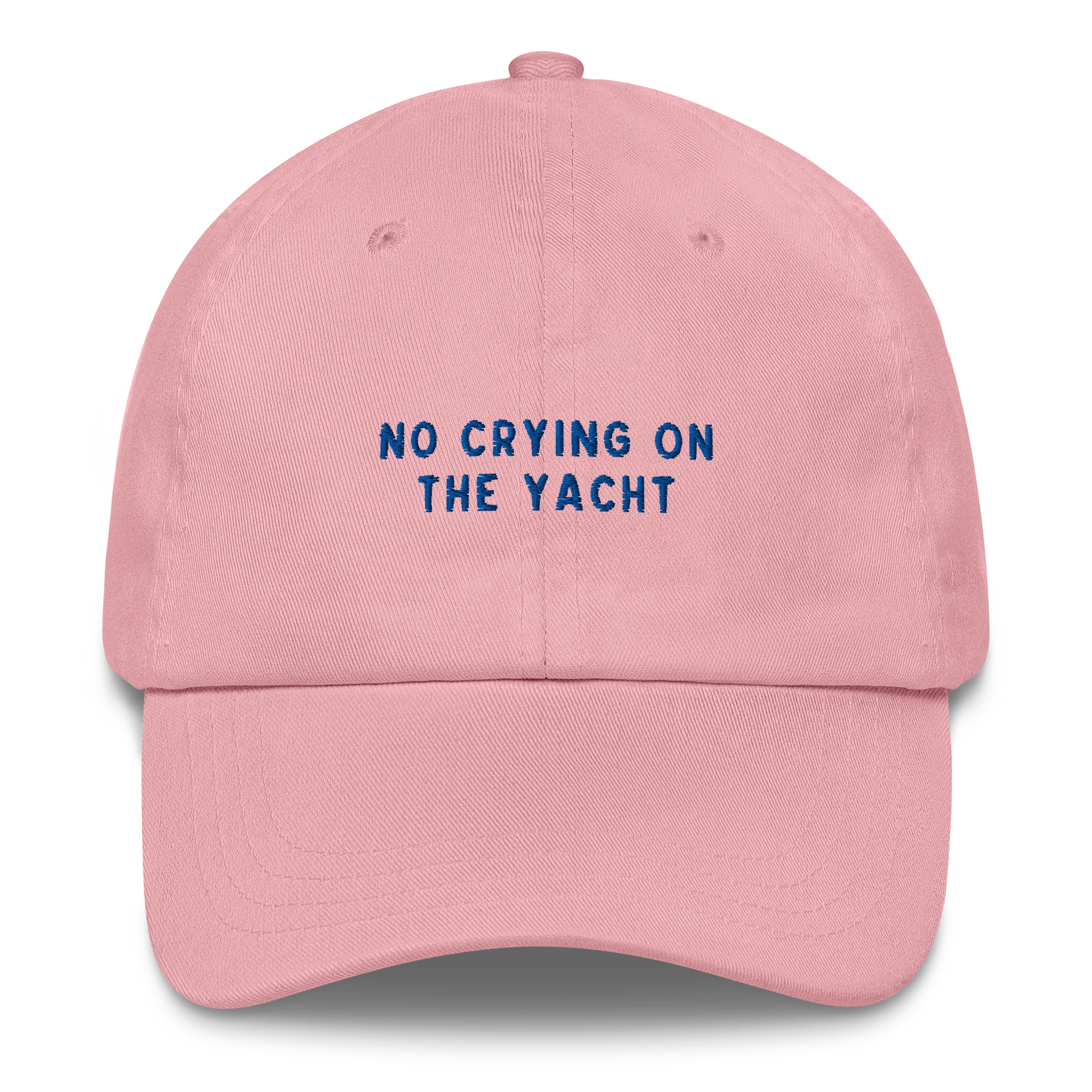 No Crying on the Yacht Embroidered Cap - Image 5