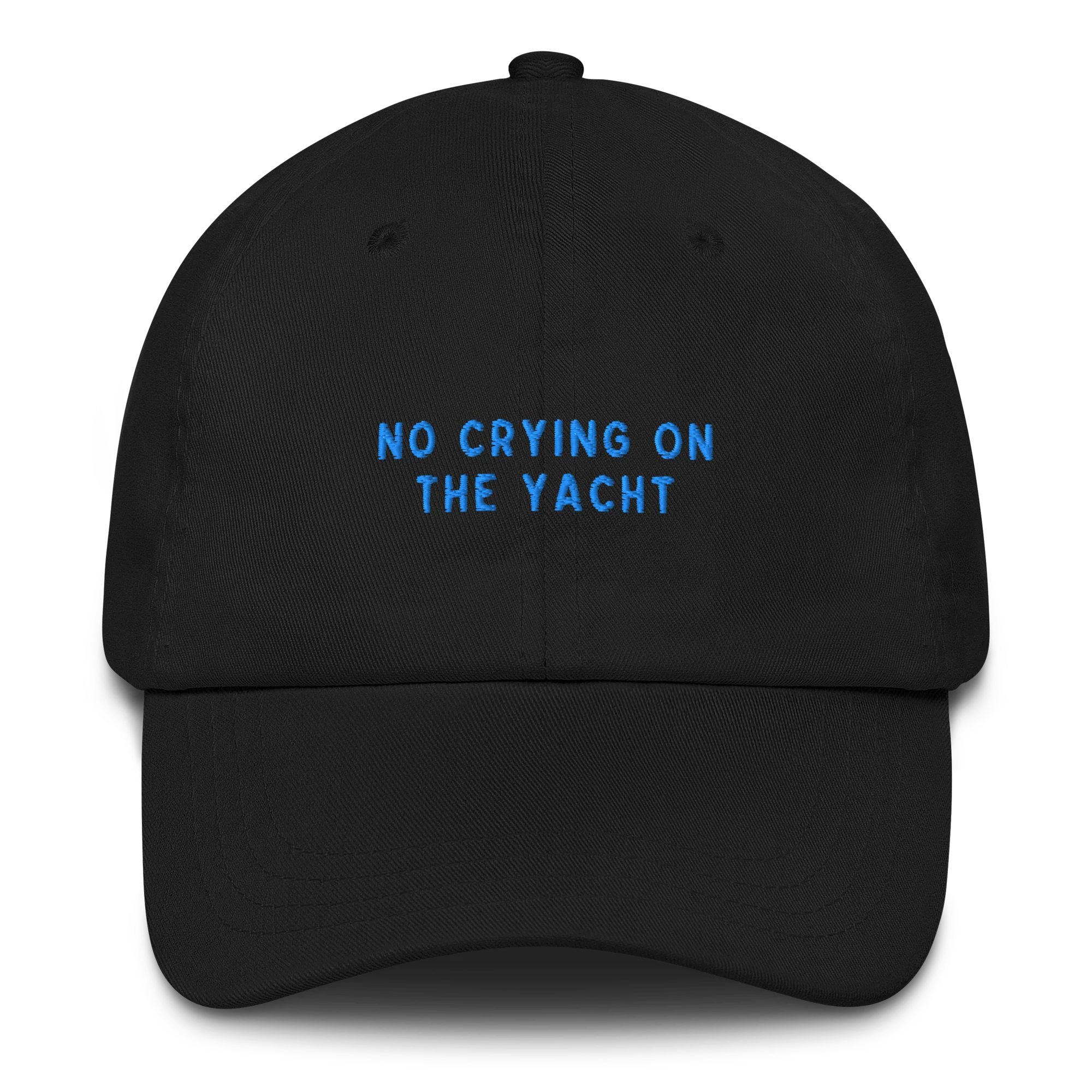 No Crying on the Yacht Embroidered Cap - Image 7