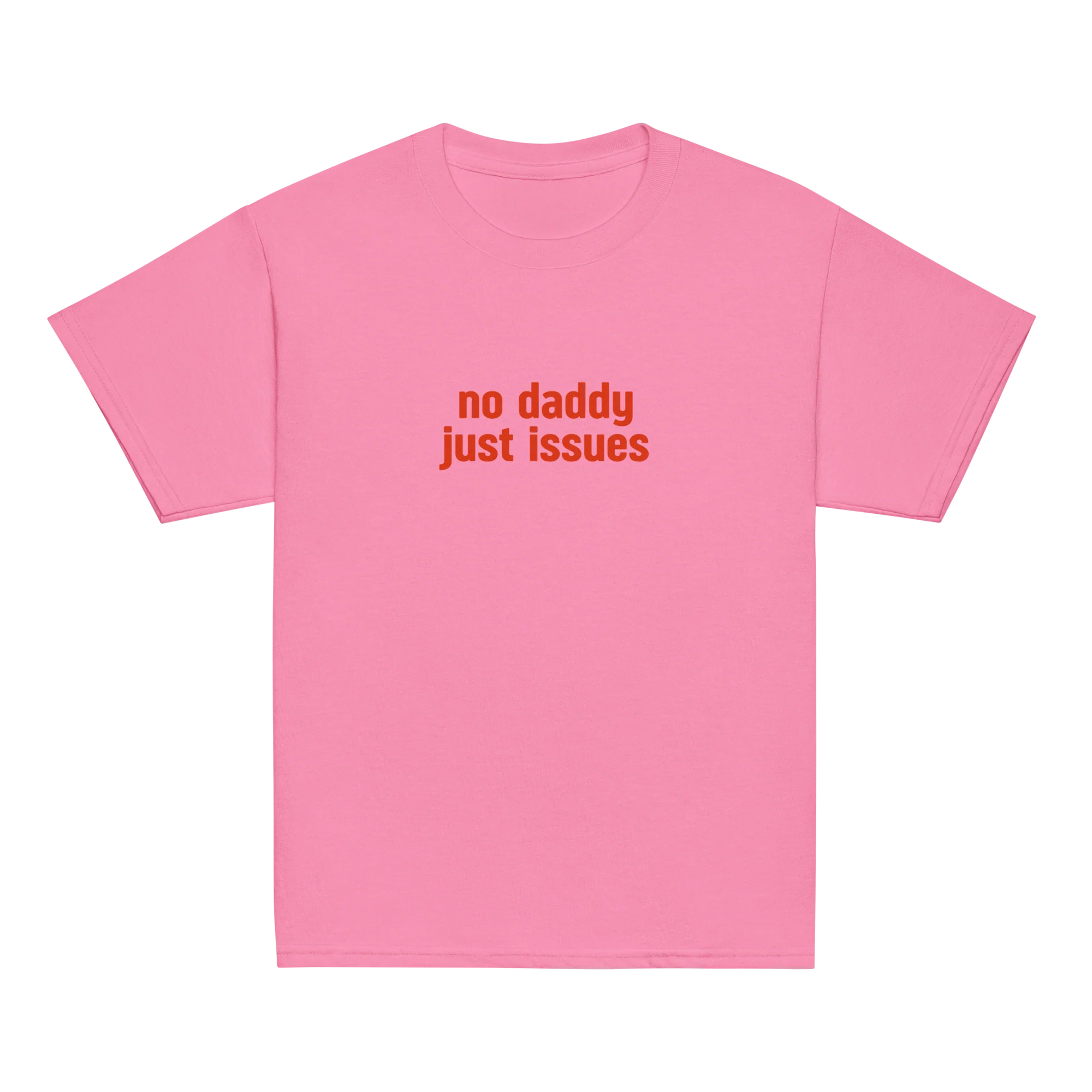 No Daddy Just Issues Baby Tee - Image 4
