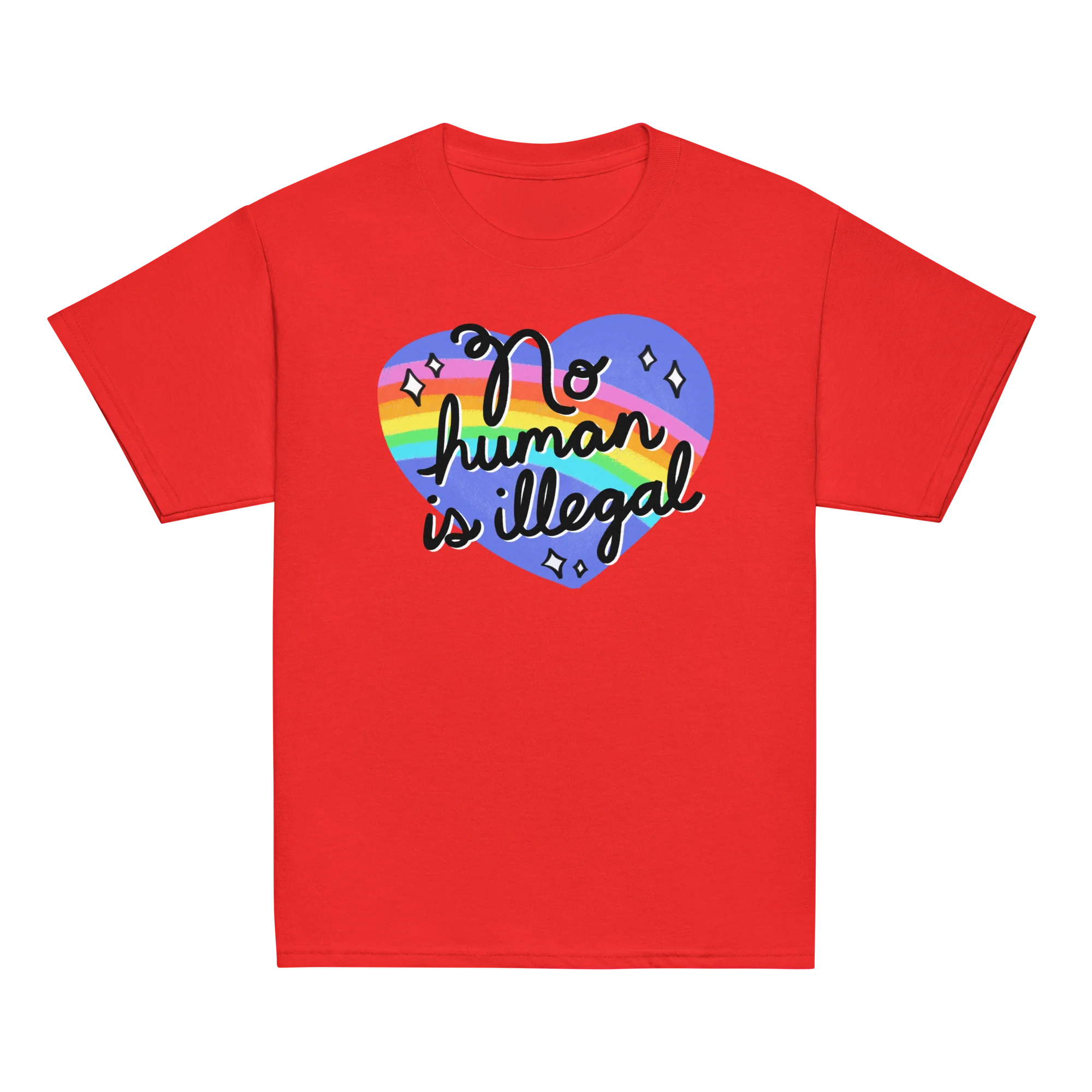 No Human is Illegal Baby Tee - Image 11