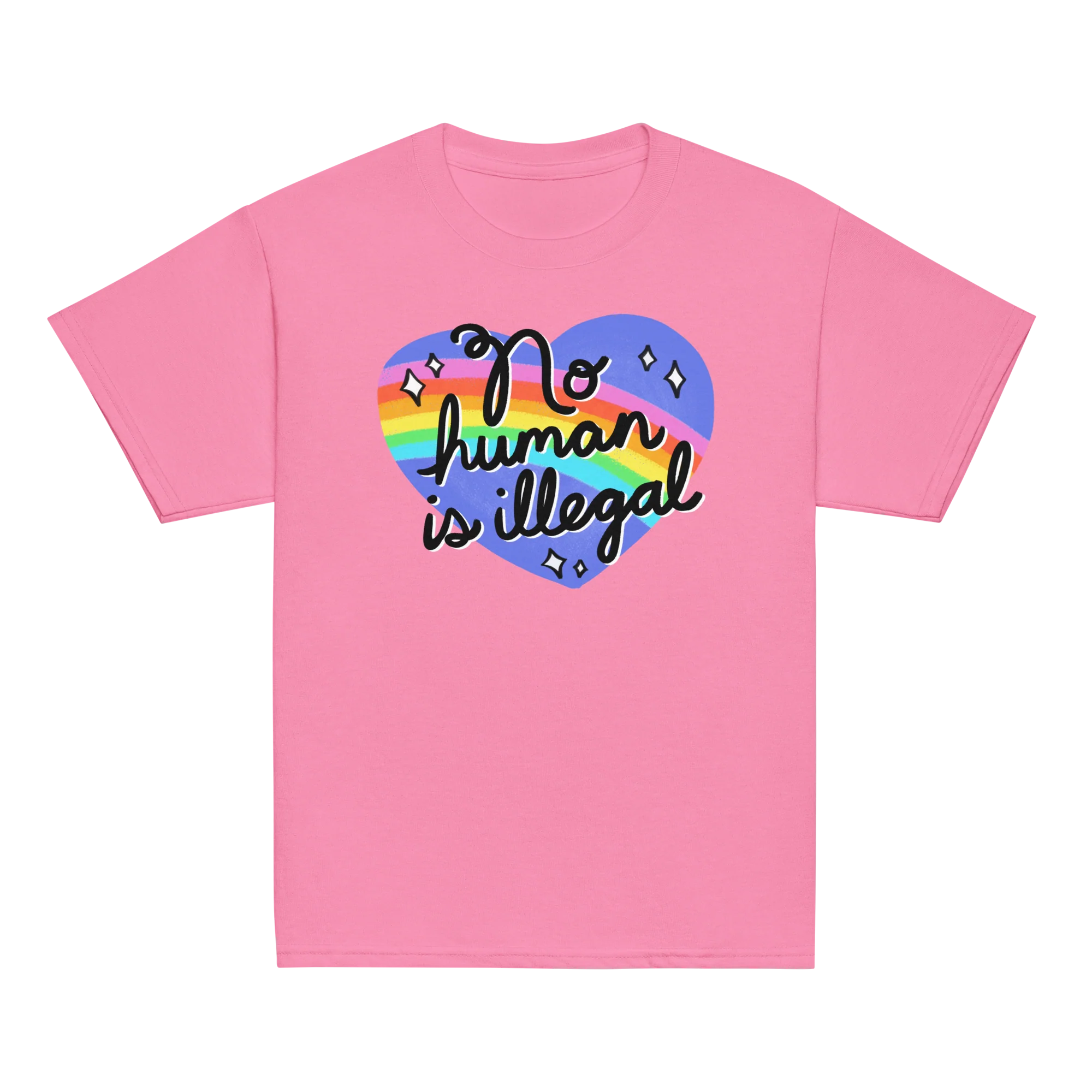 No Human is Illegal Baby Tee - Image 6