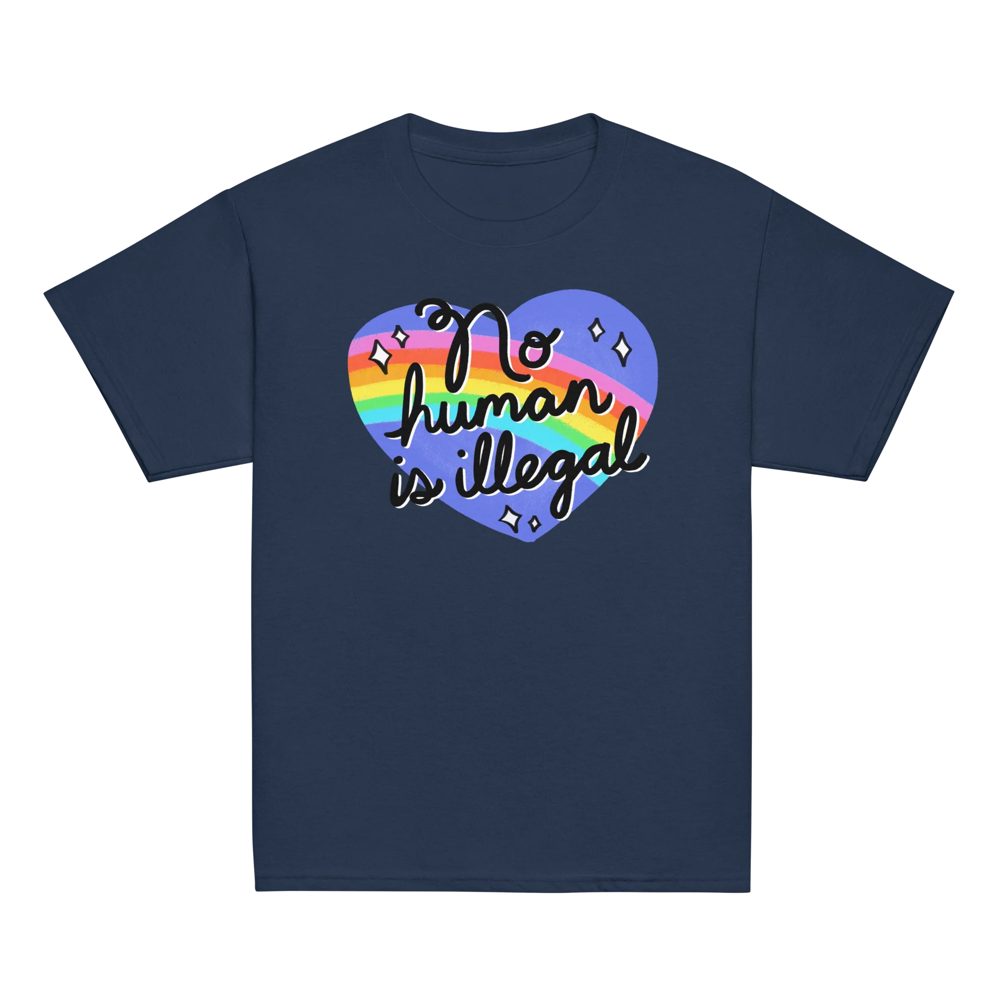 No Human is Illegal Baby Tee - Image 7