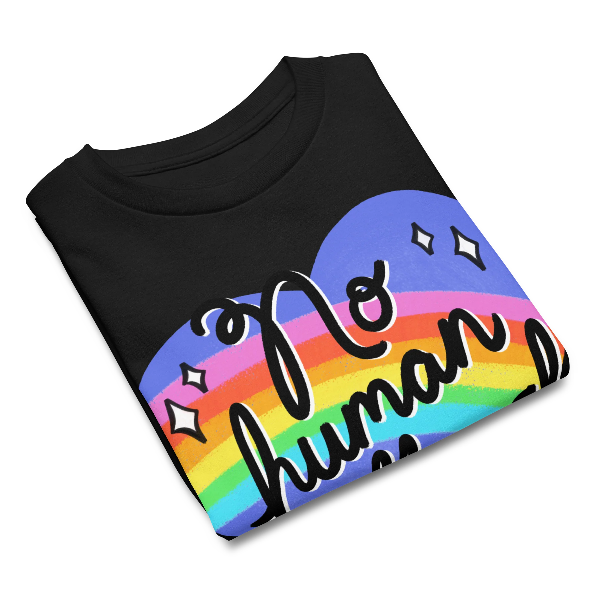 No Human is Illegal Baby Tee - Image 9