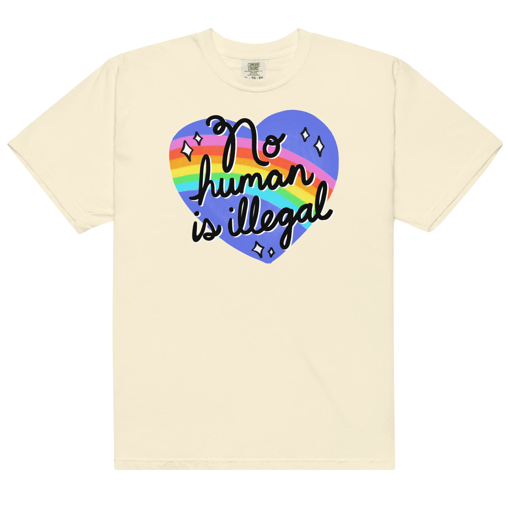 No Human is Illegal Classic T-Shirt - Image 8