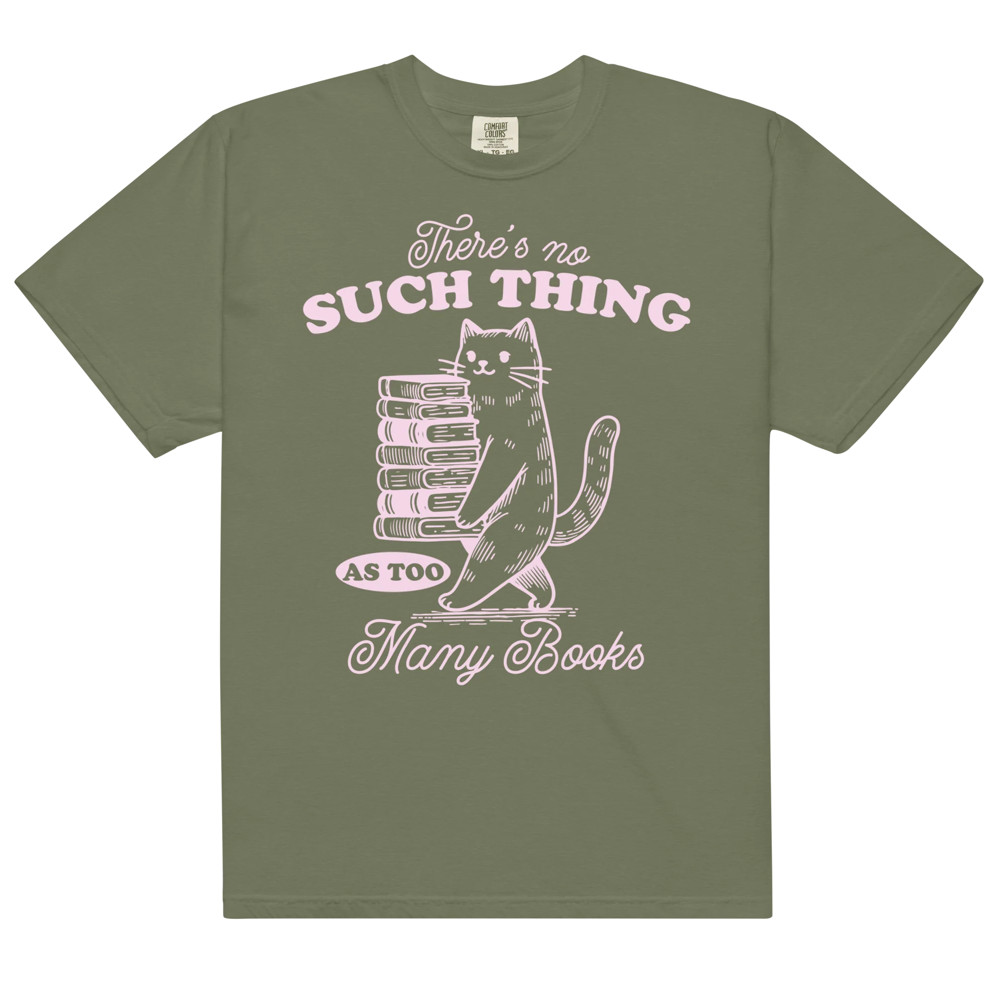 No Such Thing Too Many Books Classic T-Shirt - Image 14