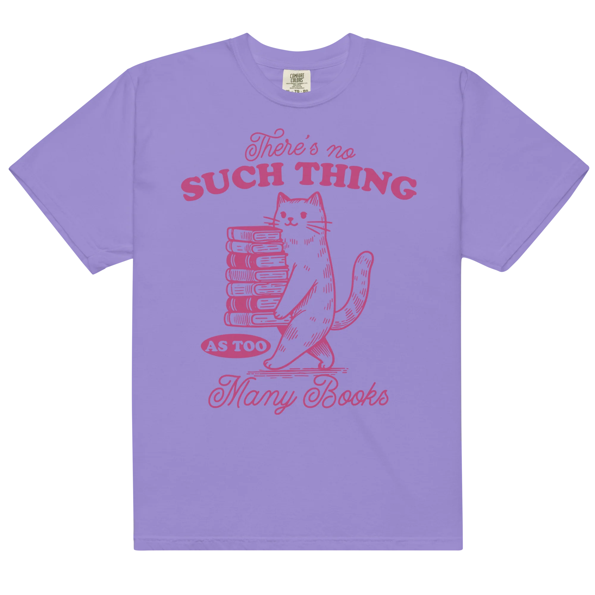 No Such Thing Too Many Books Classic T-Shirt - Image 5