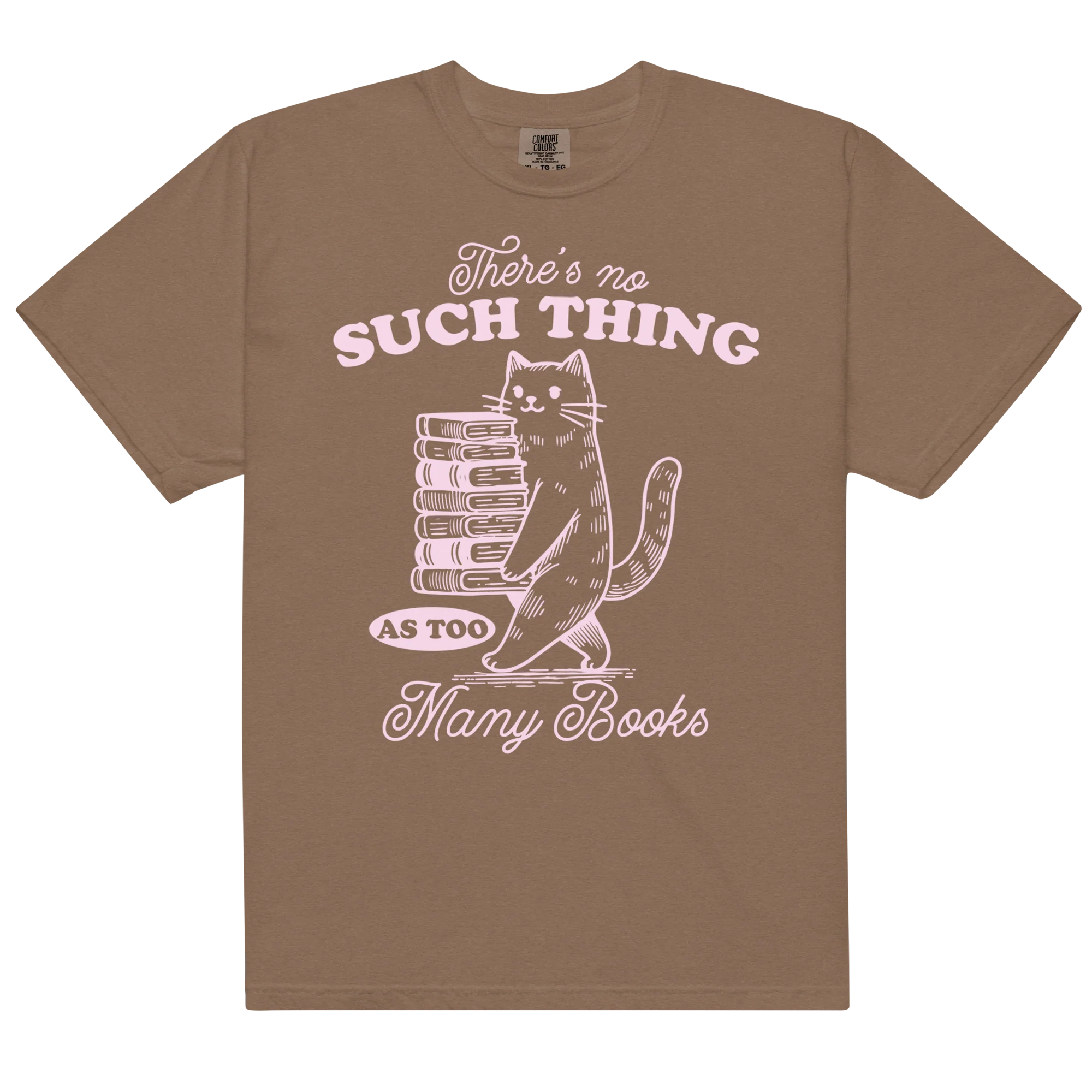 No Such Thing Too Many Books Classic T-Shirt - Image 9