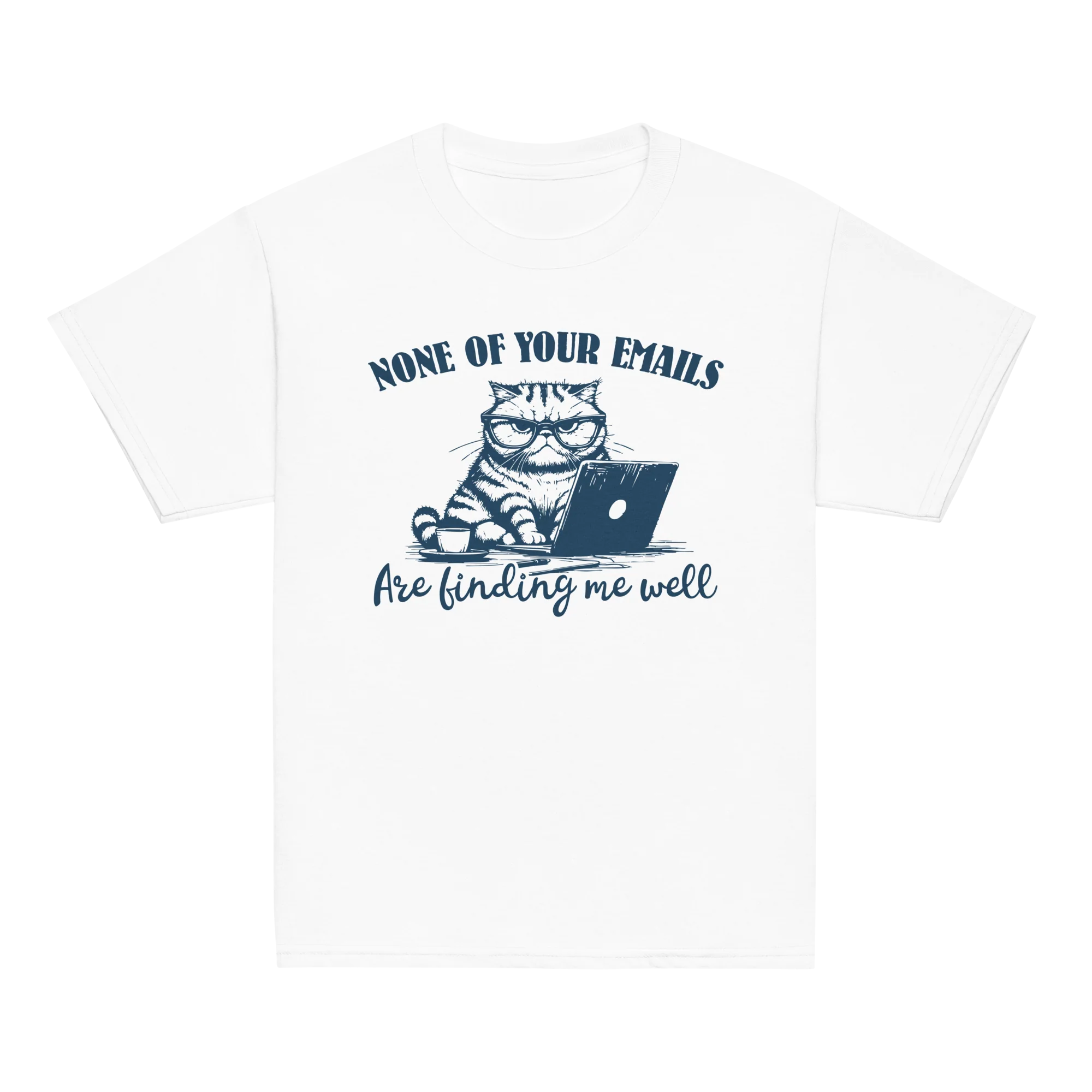 None of Your E-Mails Finding Me Well Baby Tee - Image 3