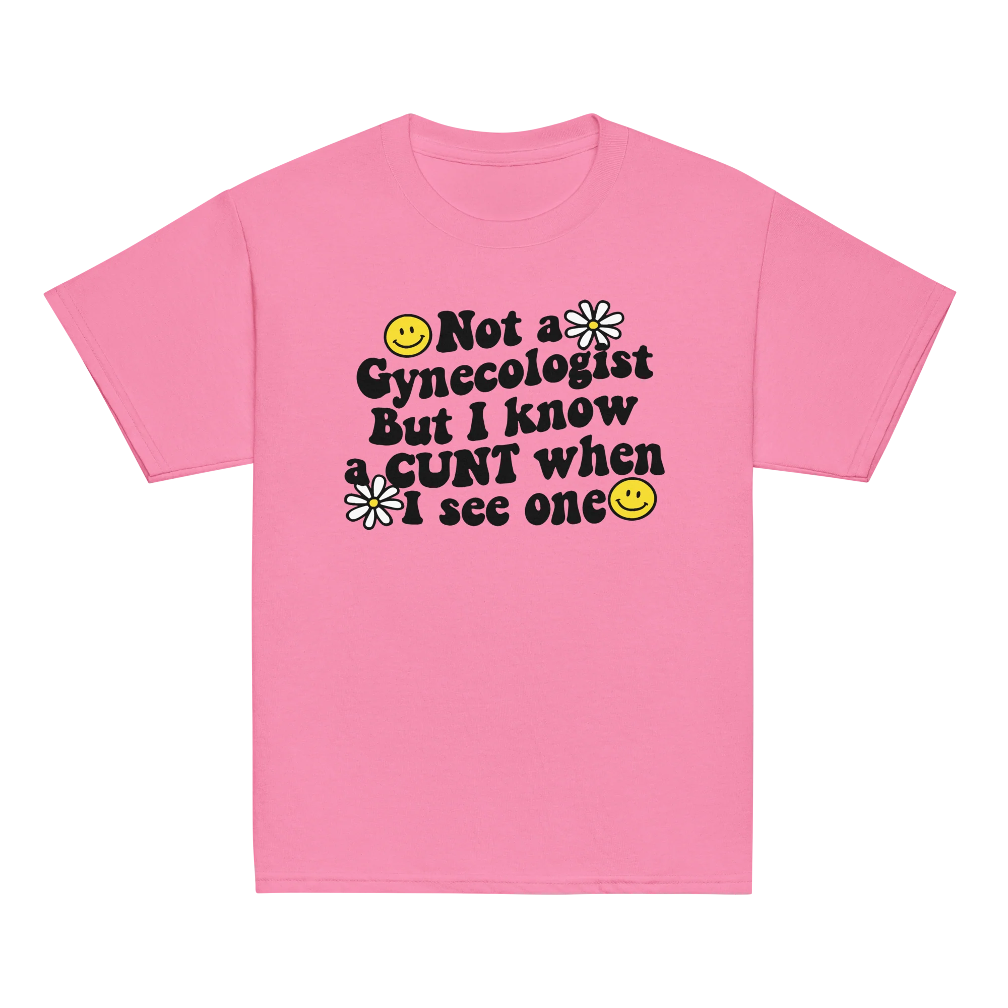 Not a Gynecologist Cunt Baby Tee - Image 4