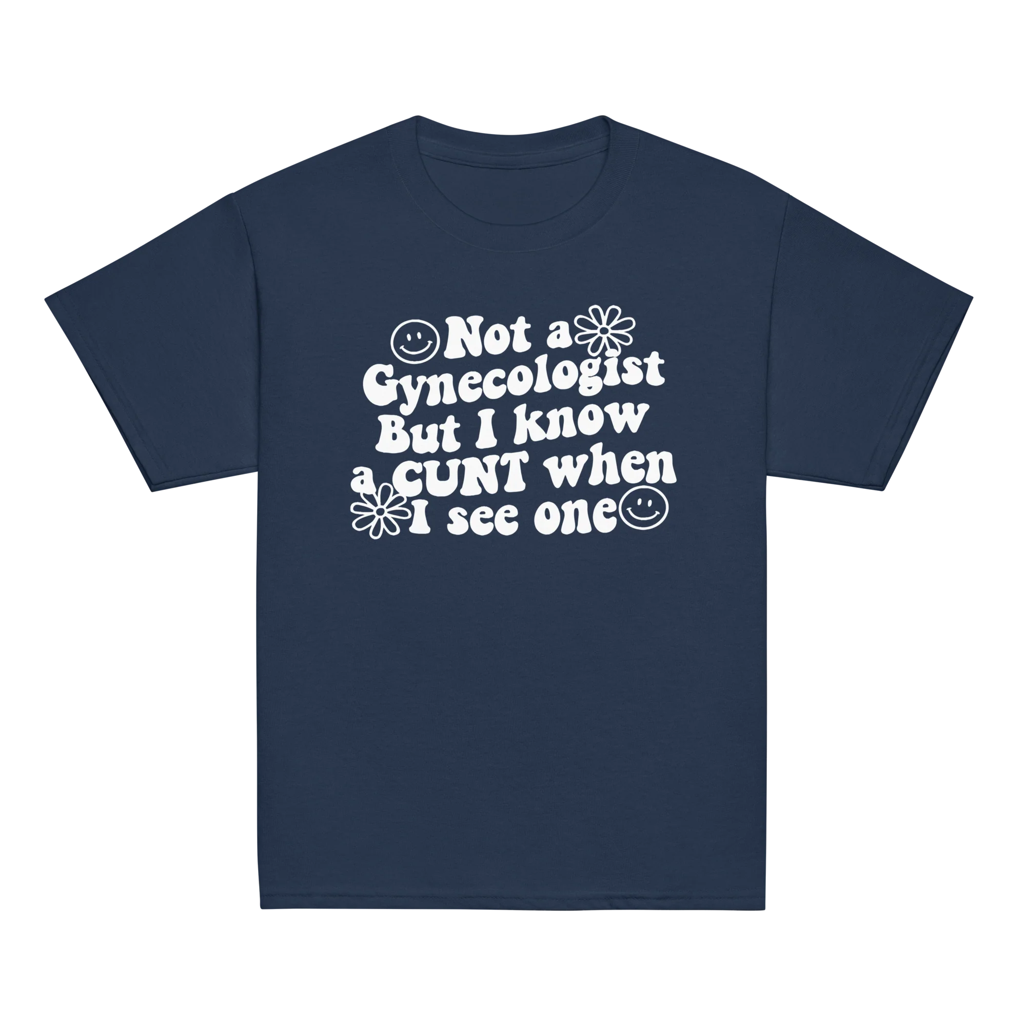 Not a Gynecologist Cunt Baby Tee - Image 7