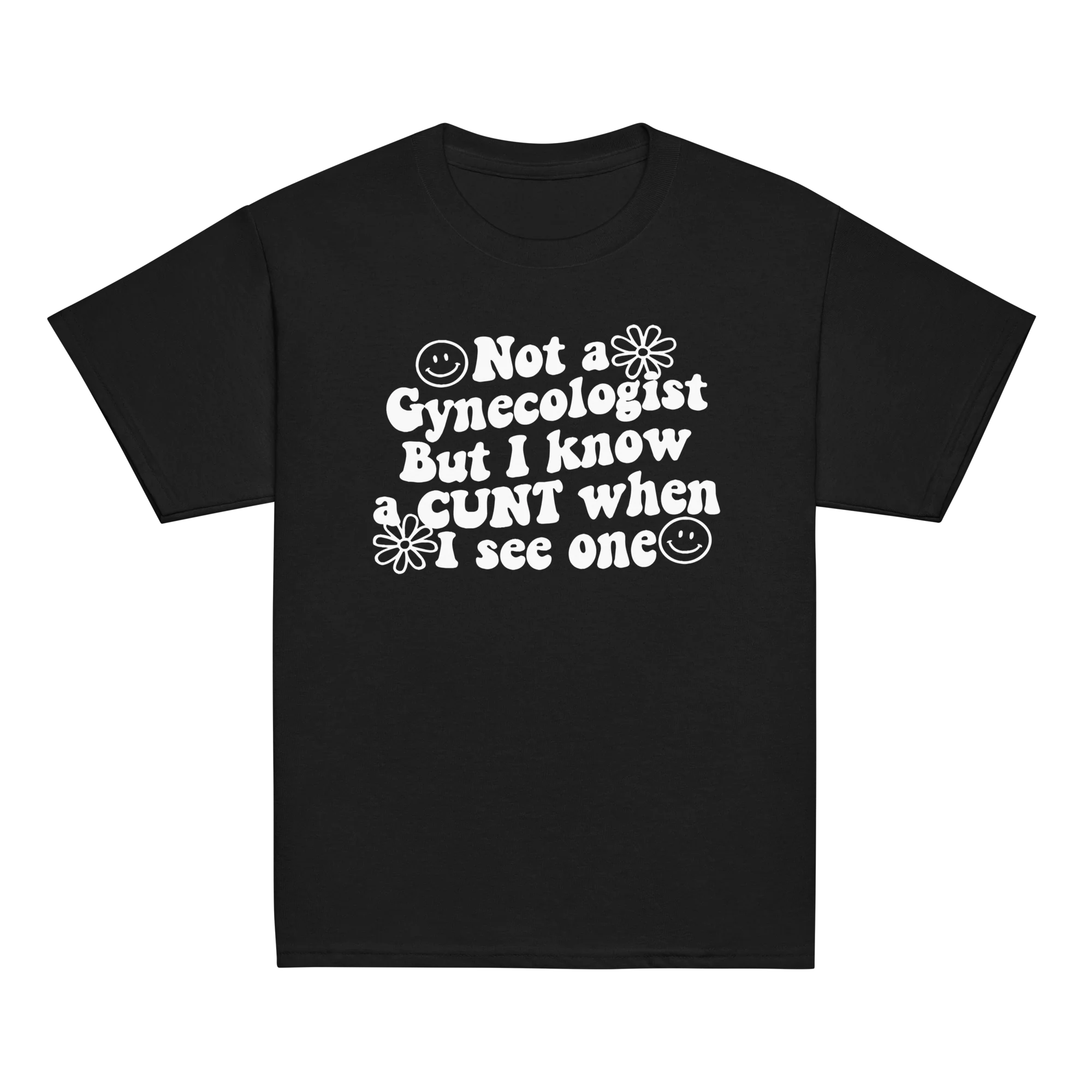 Not a Gynecologist Cunt Baby Tee - Image 8