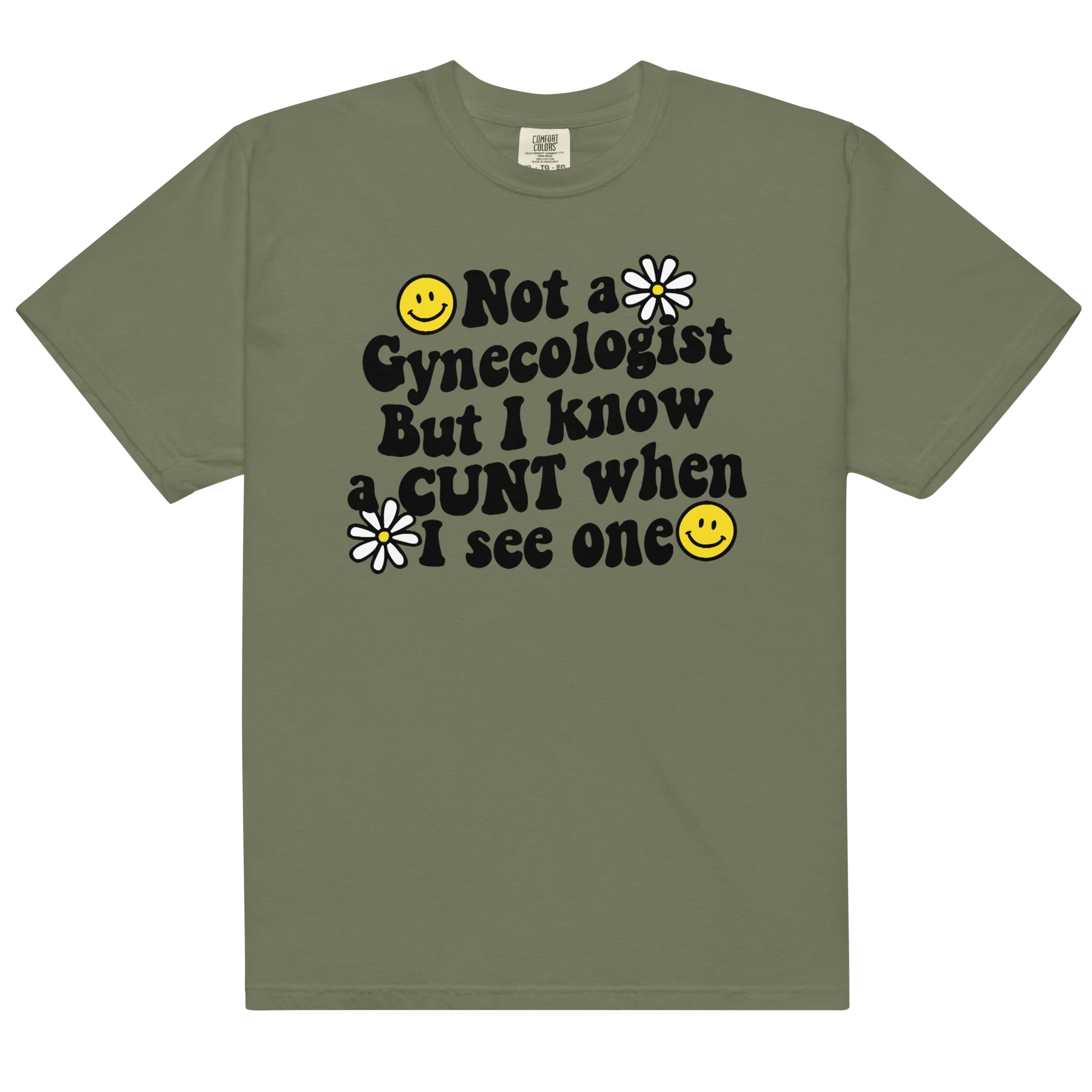 Not a Gynecologist Cunt Classic T-Shirt - Image 12