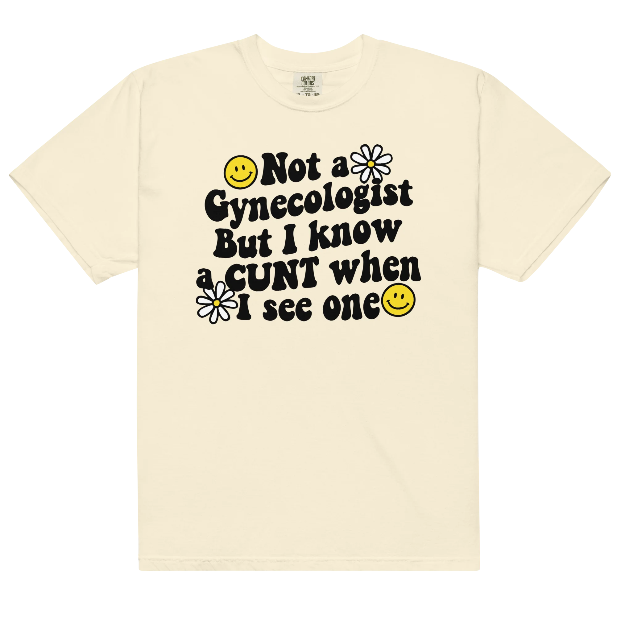 Not a Gynecologist Cunt Classic T-Shirt - Image 4