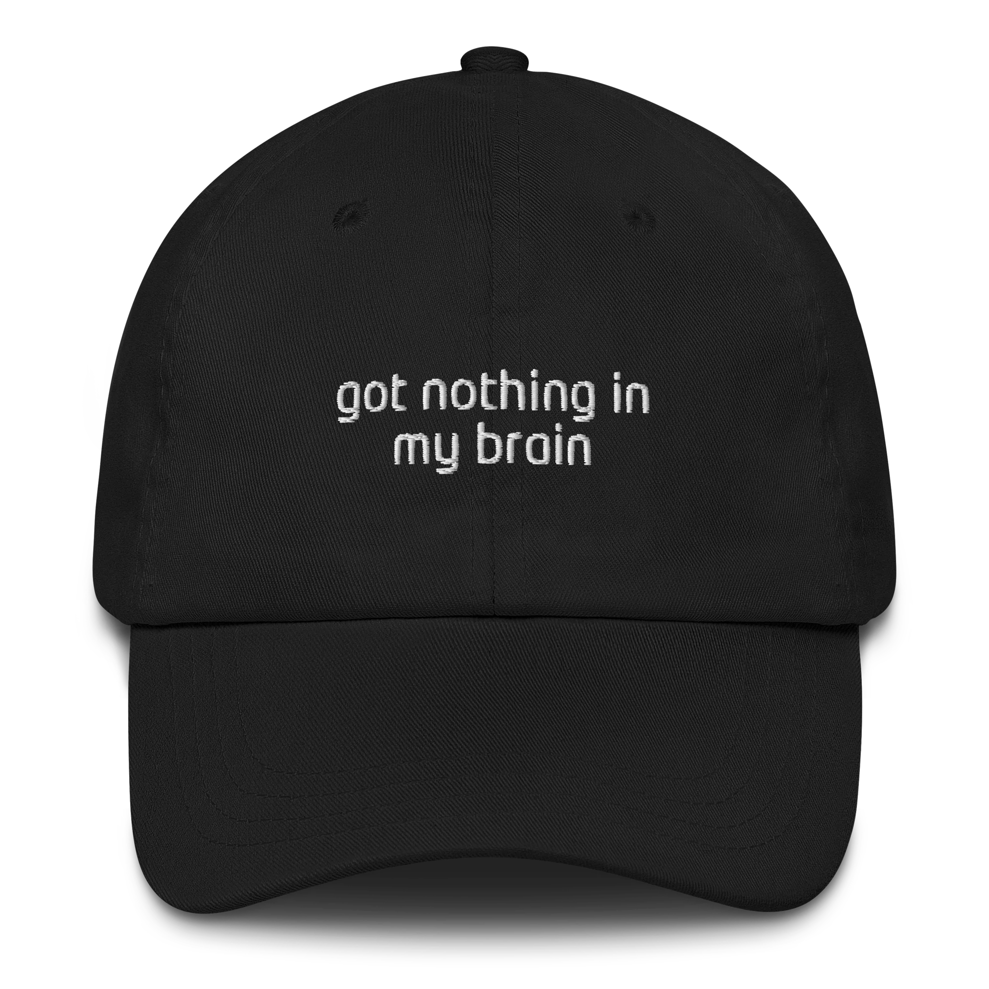 Got Nothing In My Brain Embroidered Cap - Image 5
