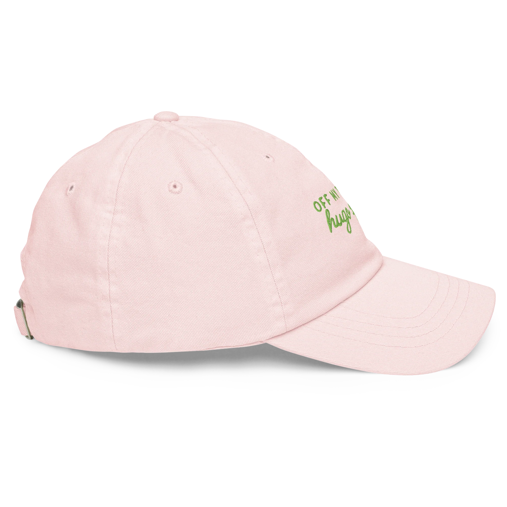 Off My Tits On Hugo Spritz Embroidered Pastel Baseball Cap - Image 4