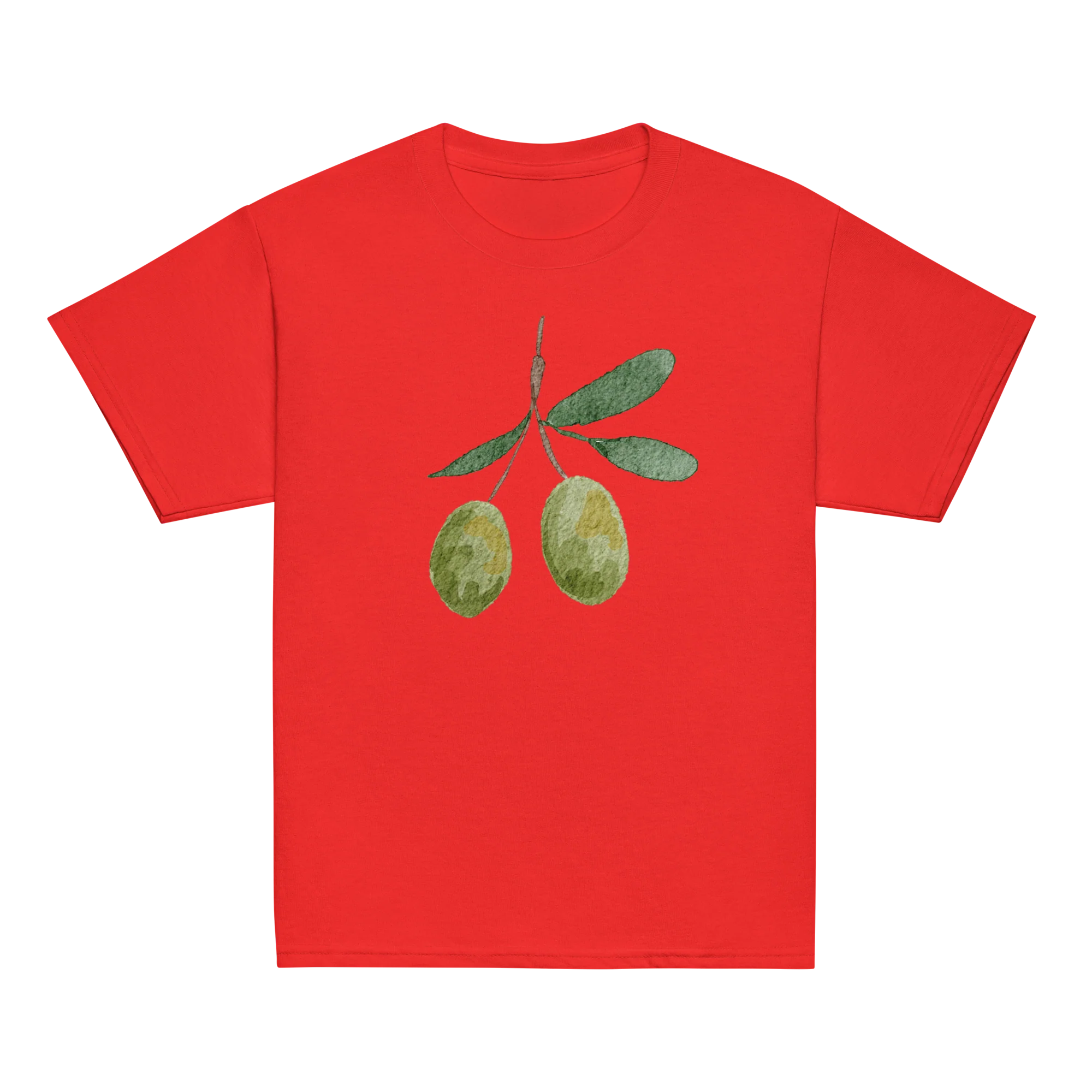 Olives Watercolor Baby Tee - Image 11
