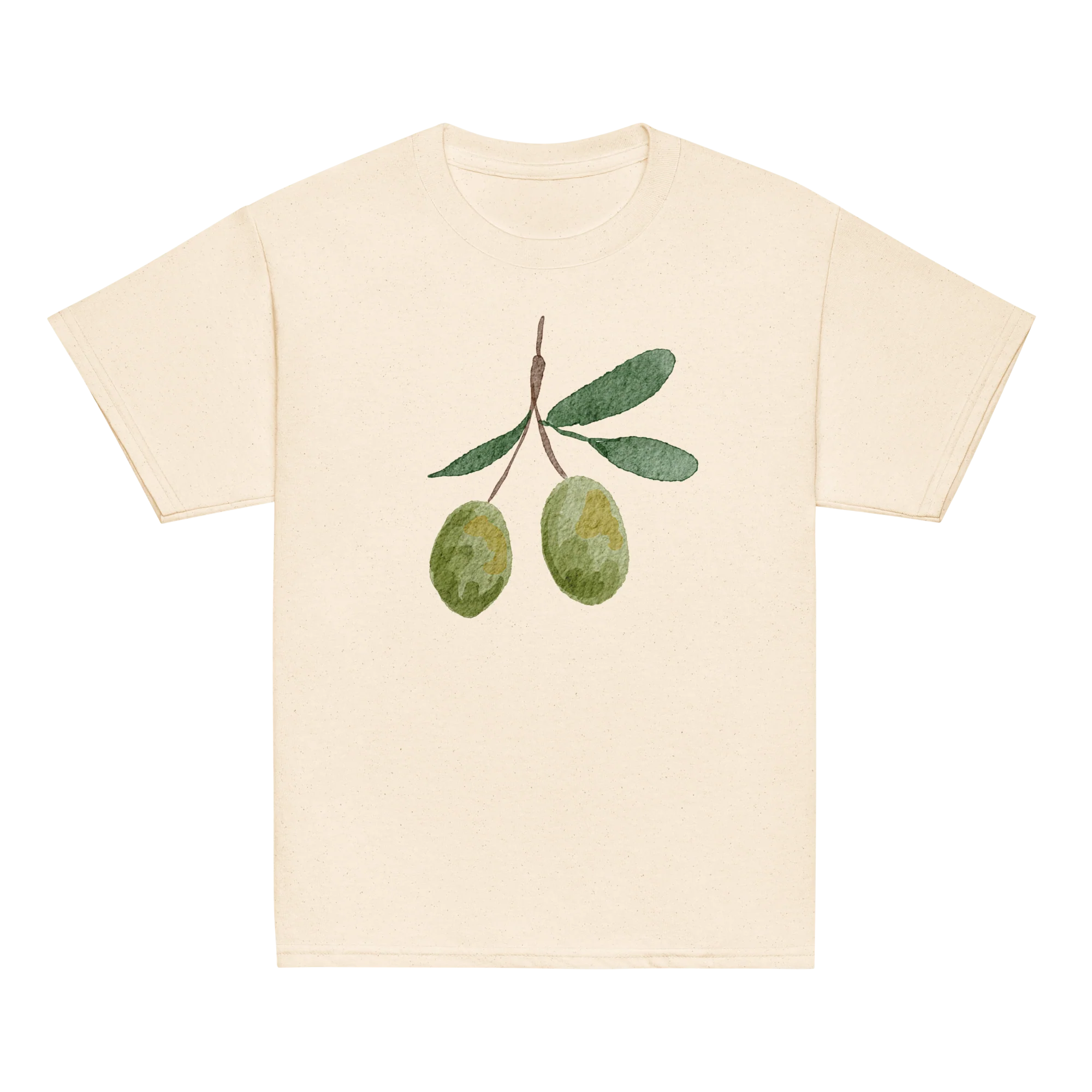 Olives Watercolor Baby Tee - Image 5