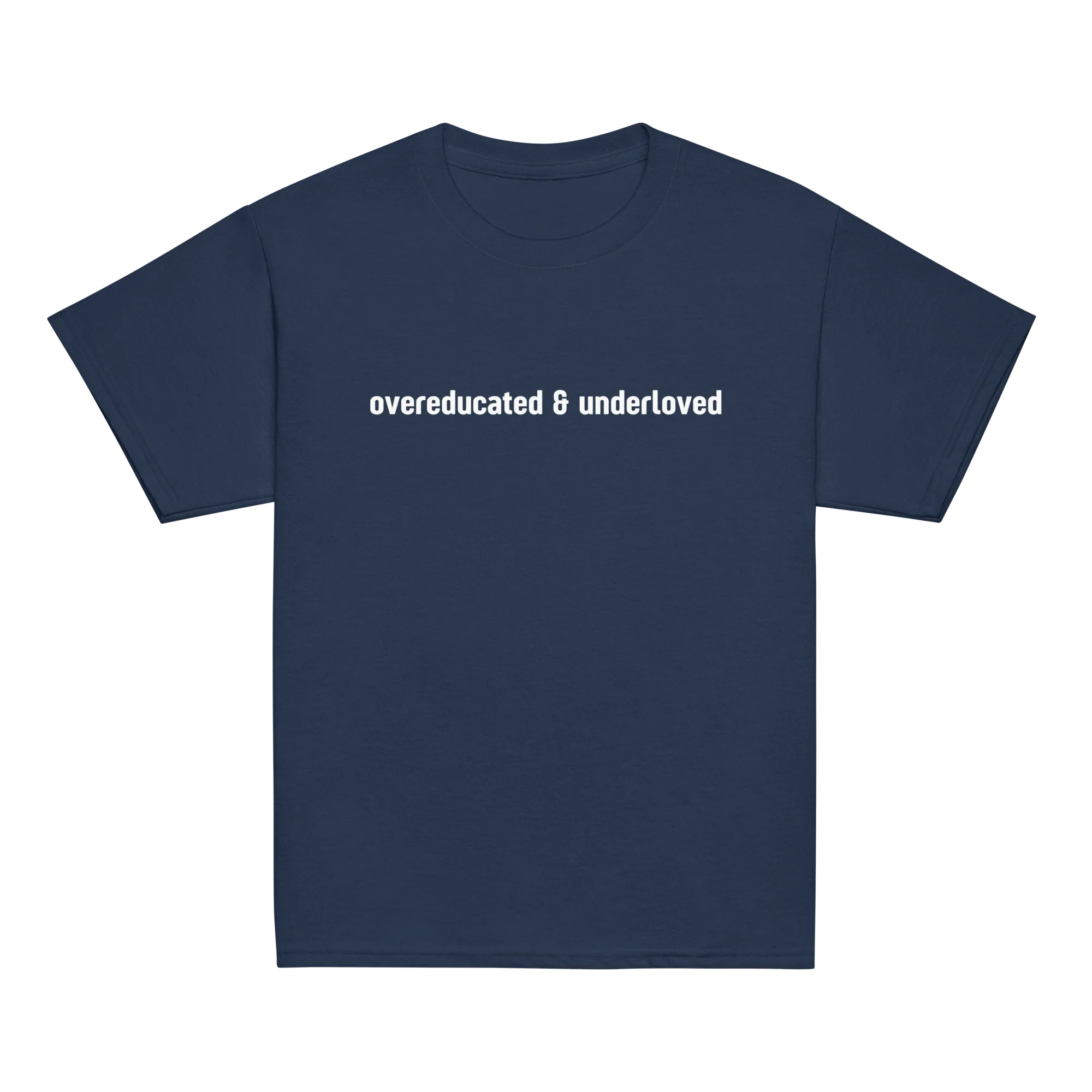 Overeducated & Underloved Baby Tee - Image 7